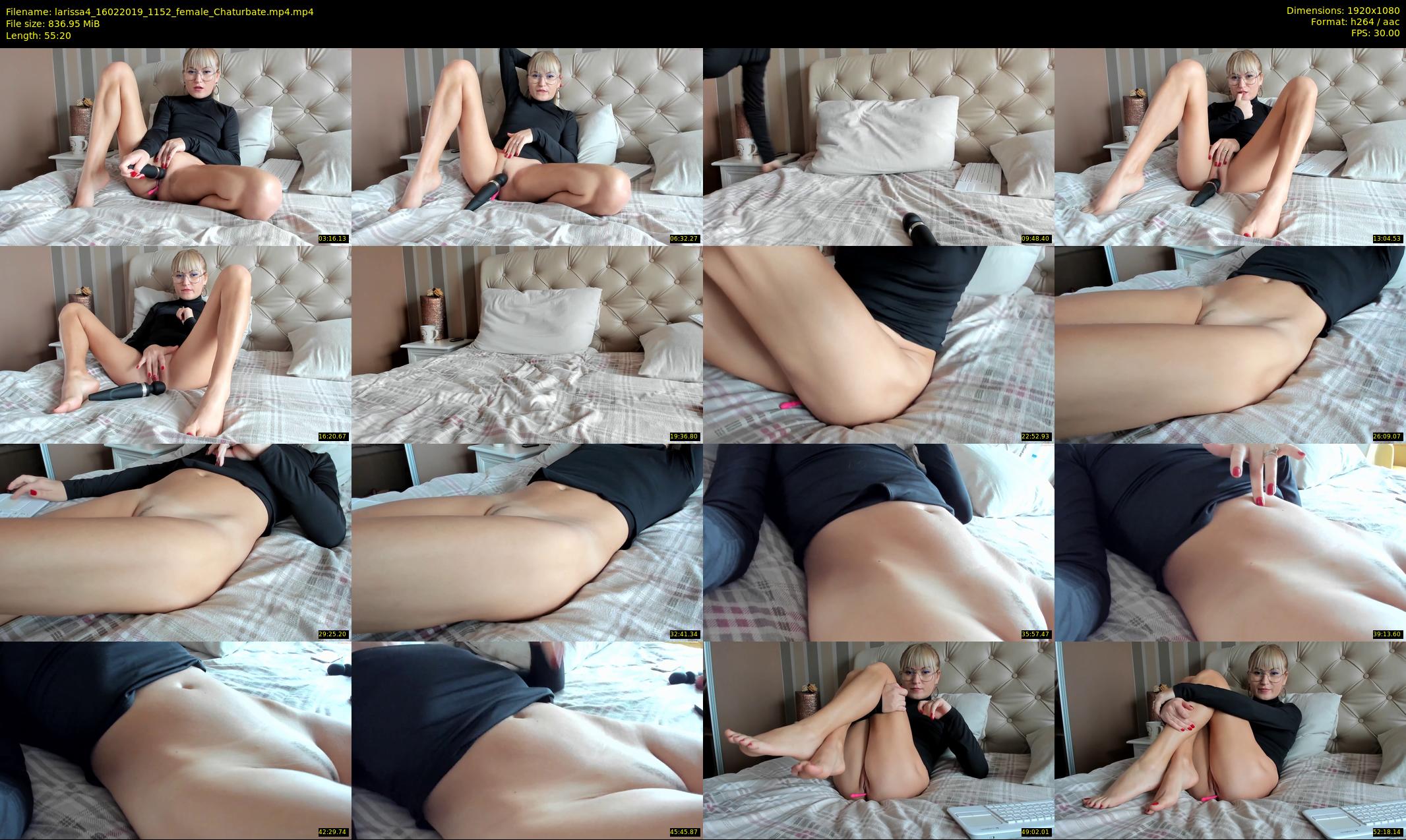 larissa4 — 56 minute Chaturbate female cam show recording, 1080p, Feb 16, 2019