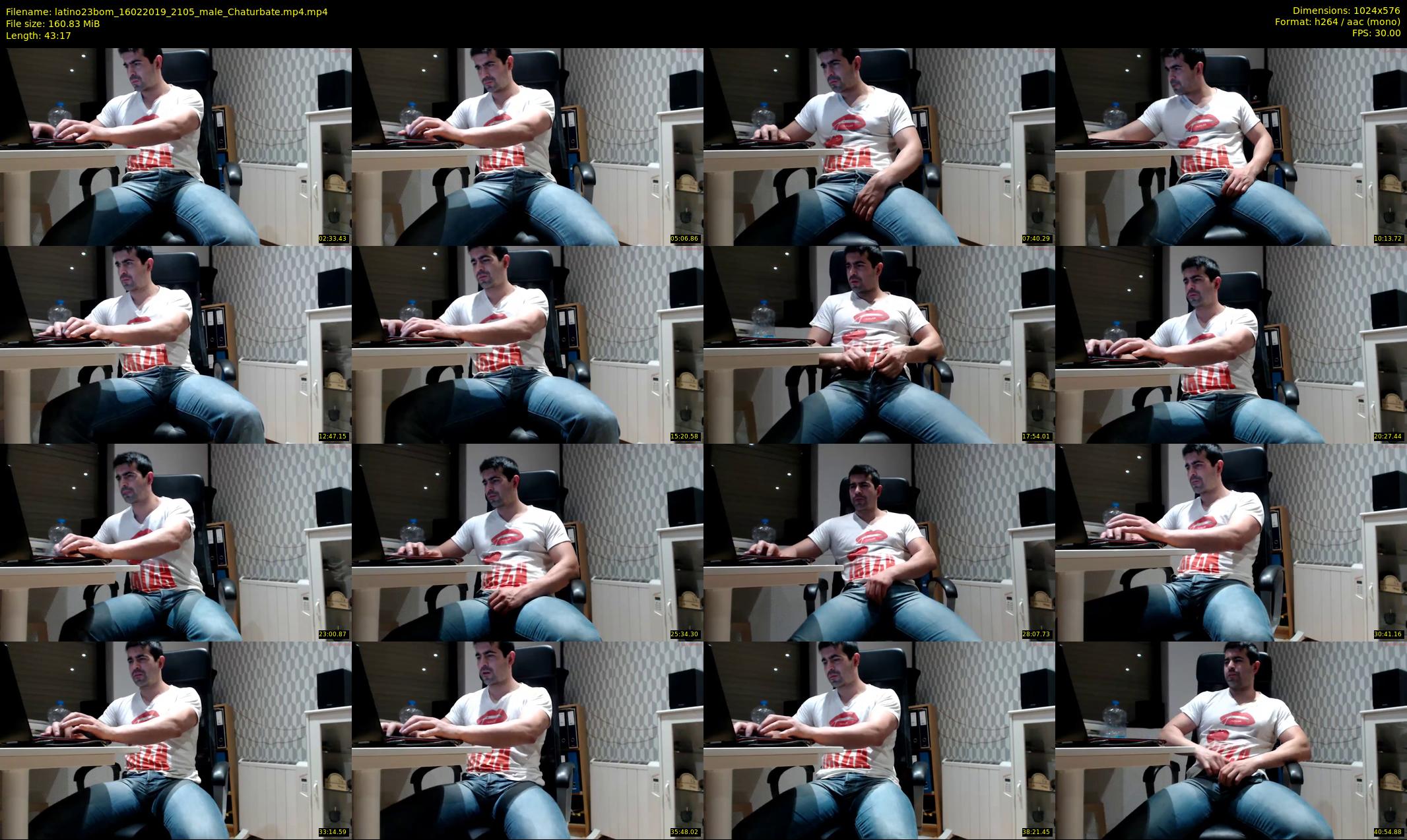 latino23bom — 44 minute Chaturbate male cam show recording, 480p, Feb 16, 2019
