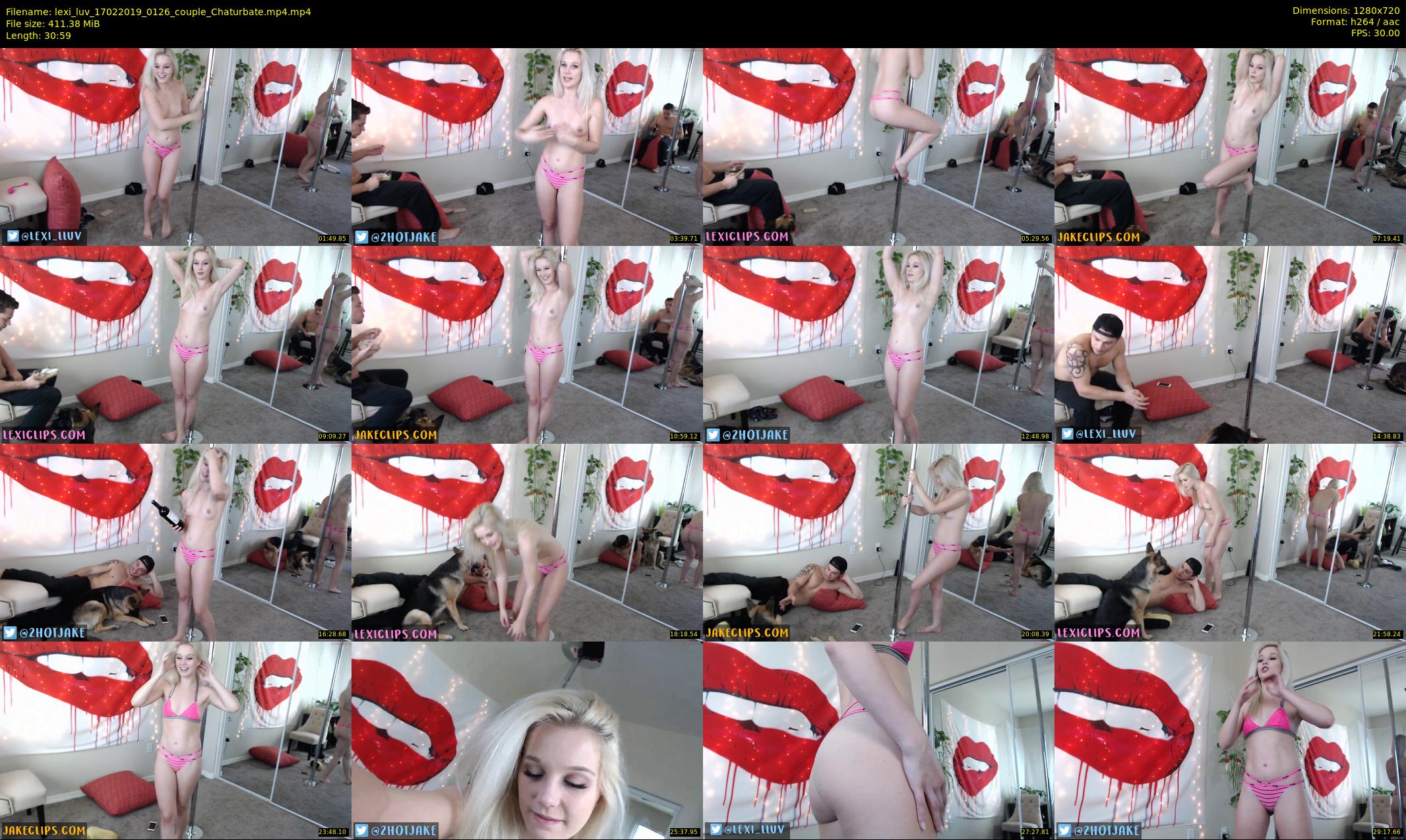 lexi_luv — 31 minute Chaturbate female cam show recording, 720p, Feb 17, 2019