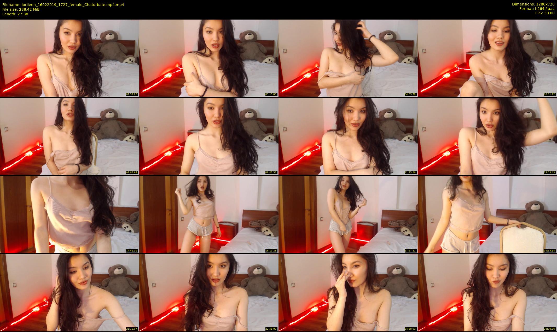 lorileen — 28 minute Chaturbate female cam show recording, 720p, Feb 16, 2019