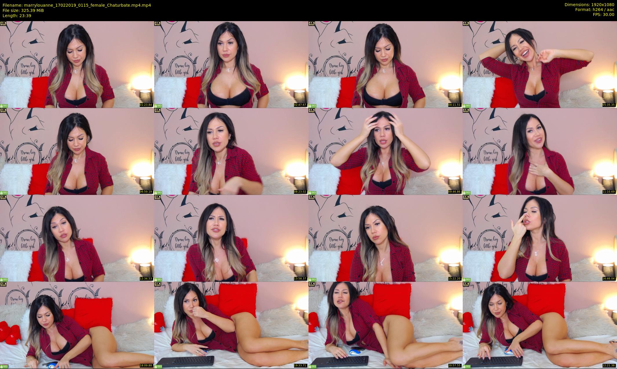 marrylouanne — 24 minute Chaturbate female cam show recording, 1080p, Feb 17, 2019