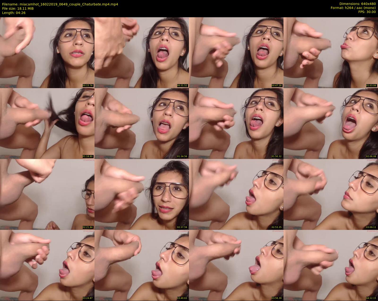 miacamhot — 5 minute Chaturbate couple cam show recording, 480p, Feb 16, 2019