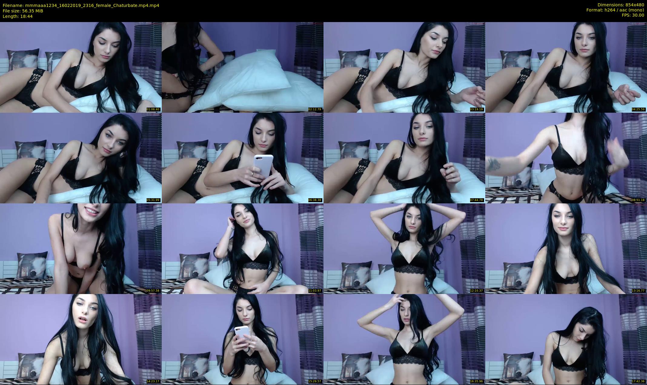 mmmaaa1234 — 19 minute Chaturbate female cam show recording, 480p, Feb 16, 2019