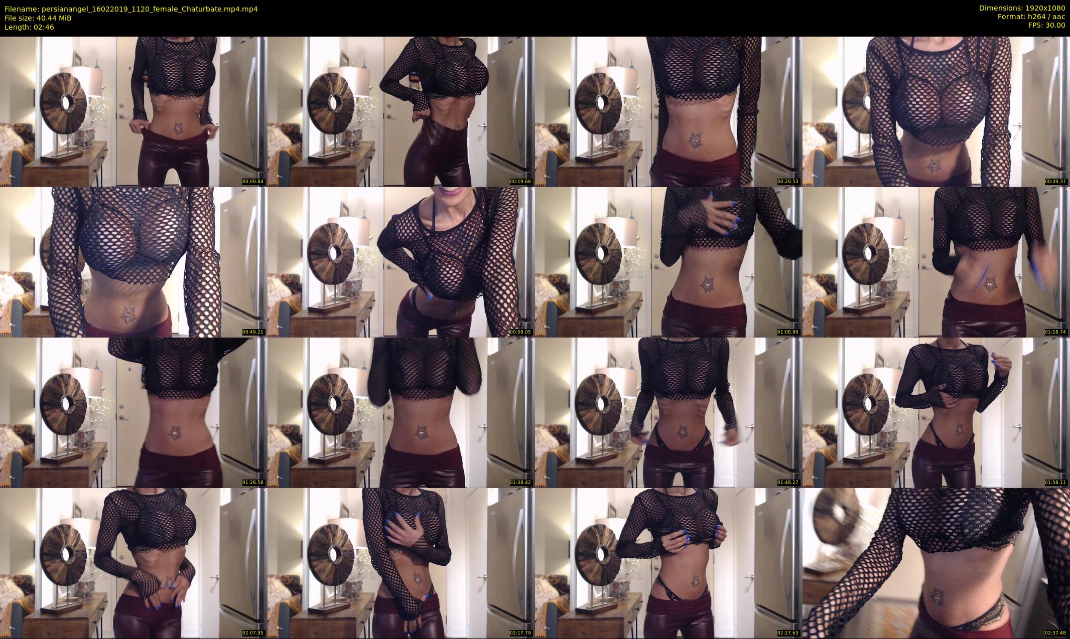 persianangel — 3 minute Chaturbate female cam show recording, 1080p, Feb 16, 2019
