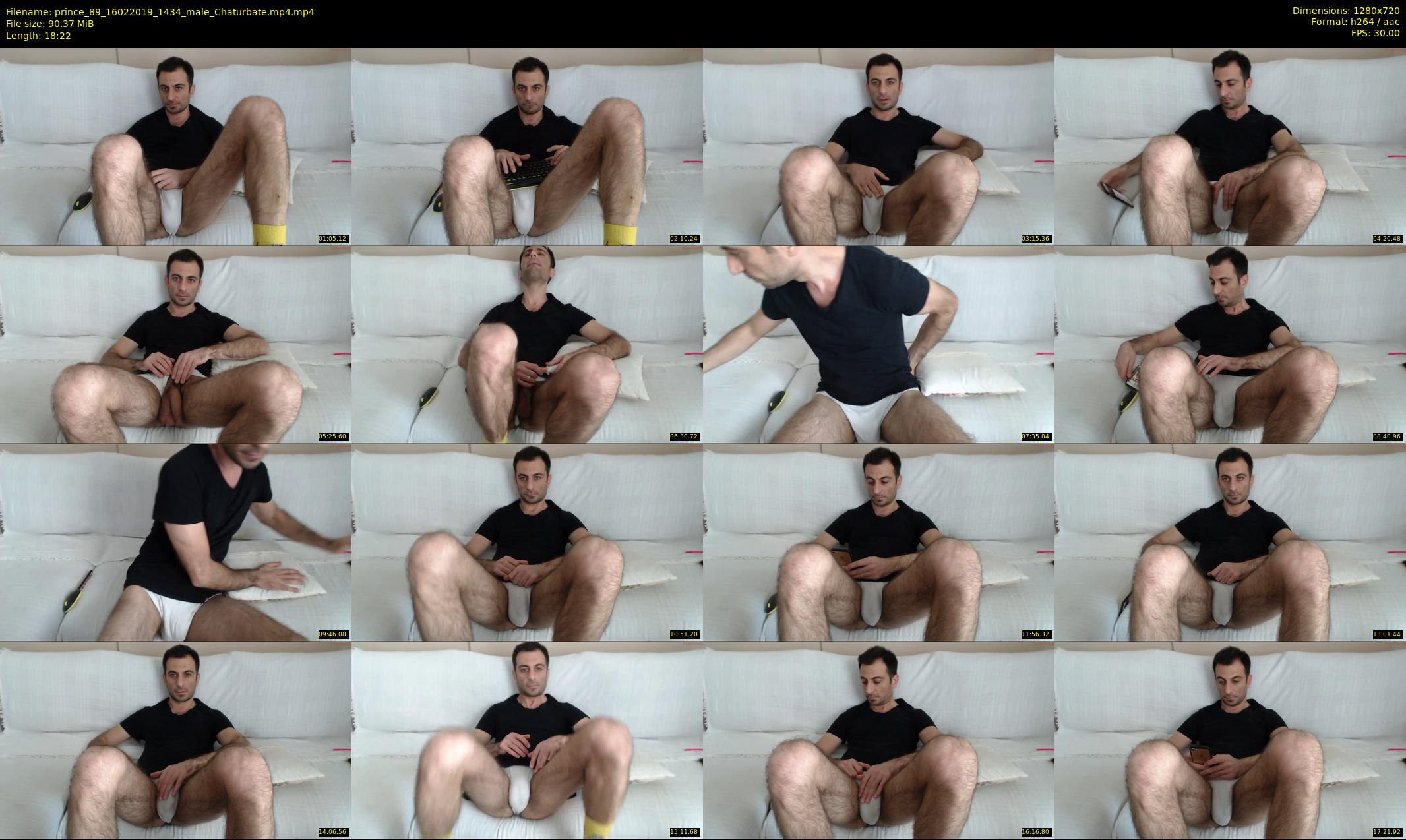 prince_89 — 19 minute Chaturbate male cam show recording, 720p, Feb 16, 2019