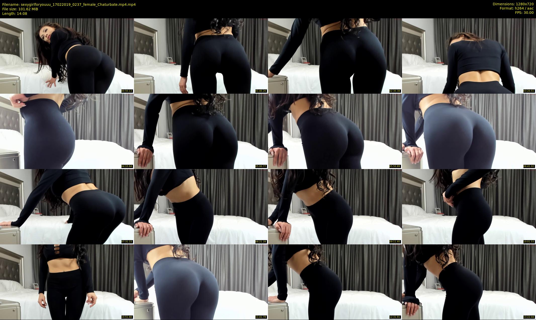 sexygirlforyouuu — 15 minute Chaturbate female cam show recording, 720p, Feb 17, 2019