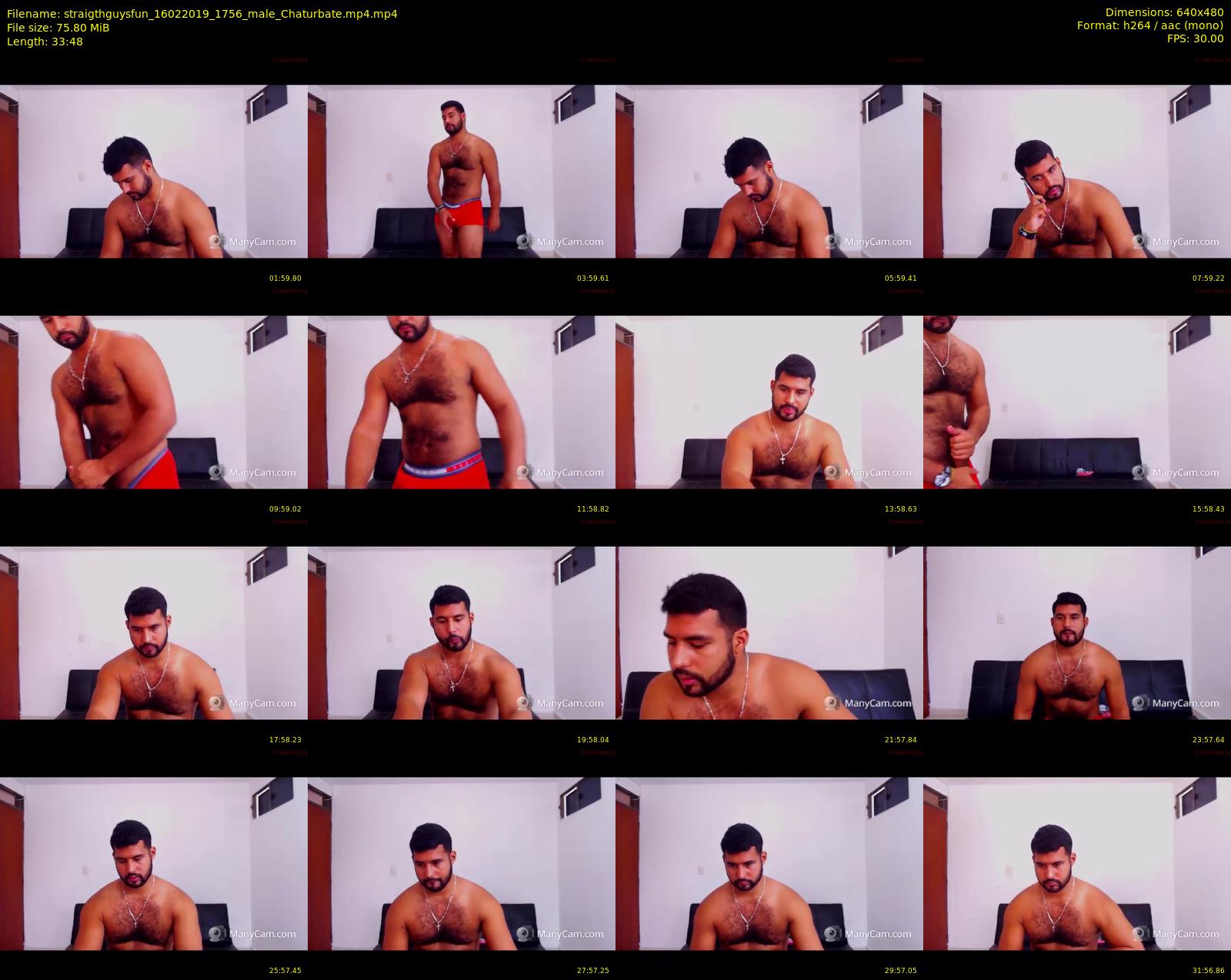 straigthguysfun — 34 minute Chaturbate male cam show recording, 480p, Feb 16, 2019