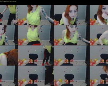 temptingfox — 8 minute Chaturbate female cam show recording, 480p, Feb 16, 2019