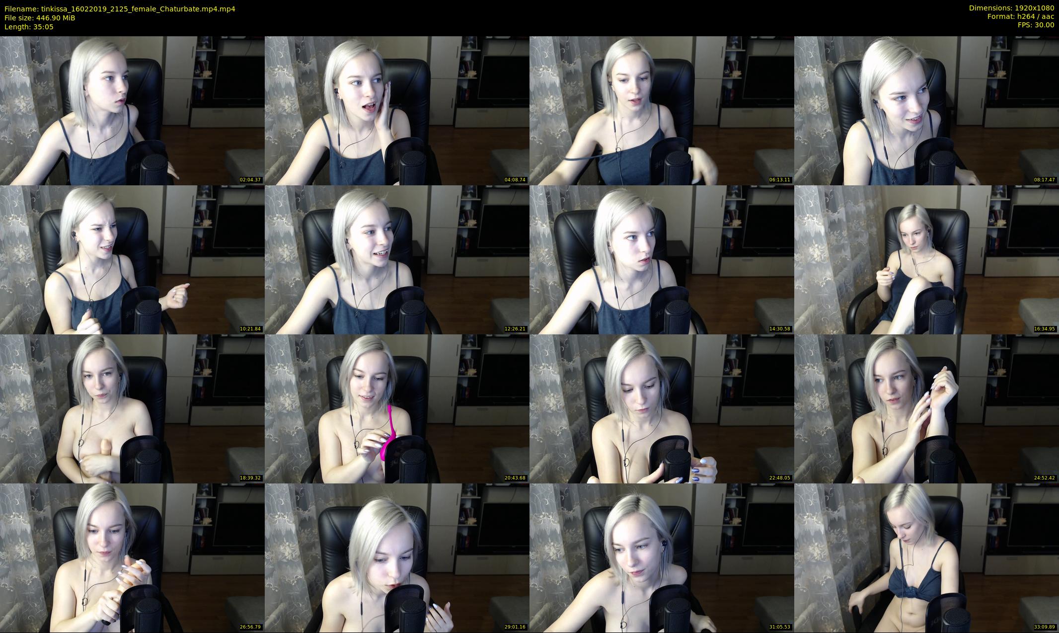 tinkissa — 36 minute Chaturbate couple cam show recording, 1080p, Feb 16, 2019