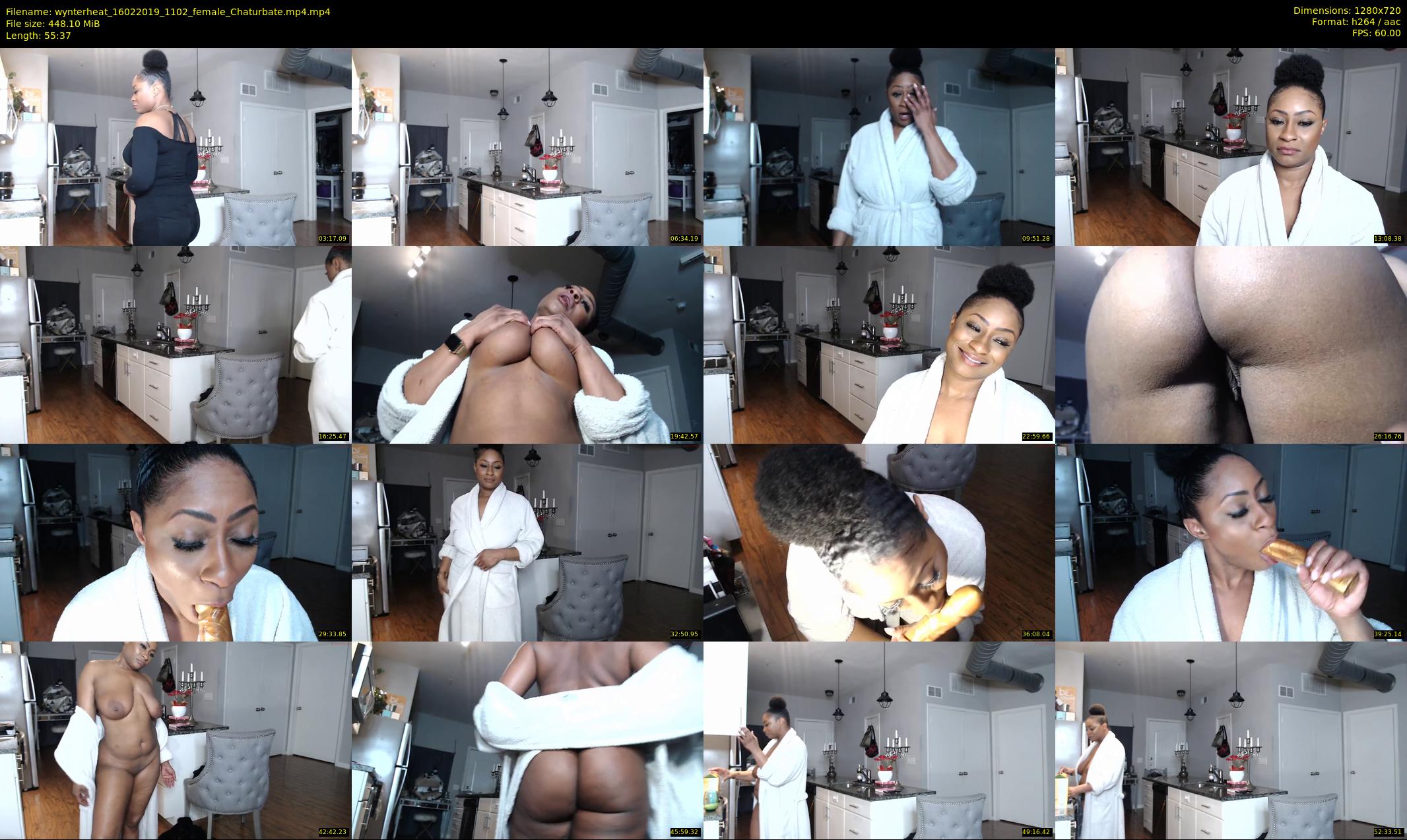 wynterheat — 56 minute Chaturbate female cam show recording, 720p, Feb 16, 2019