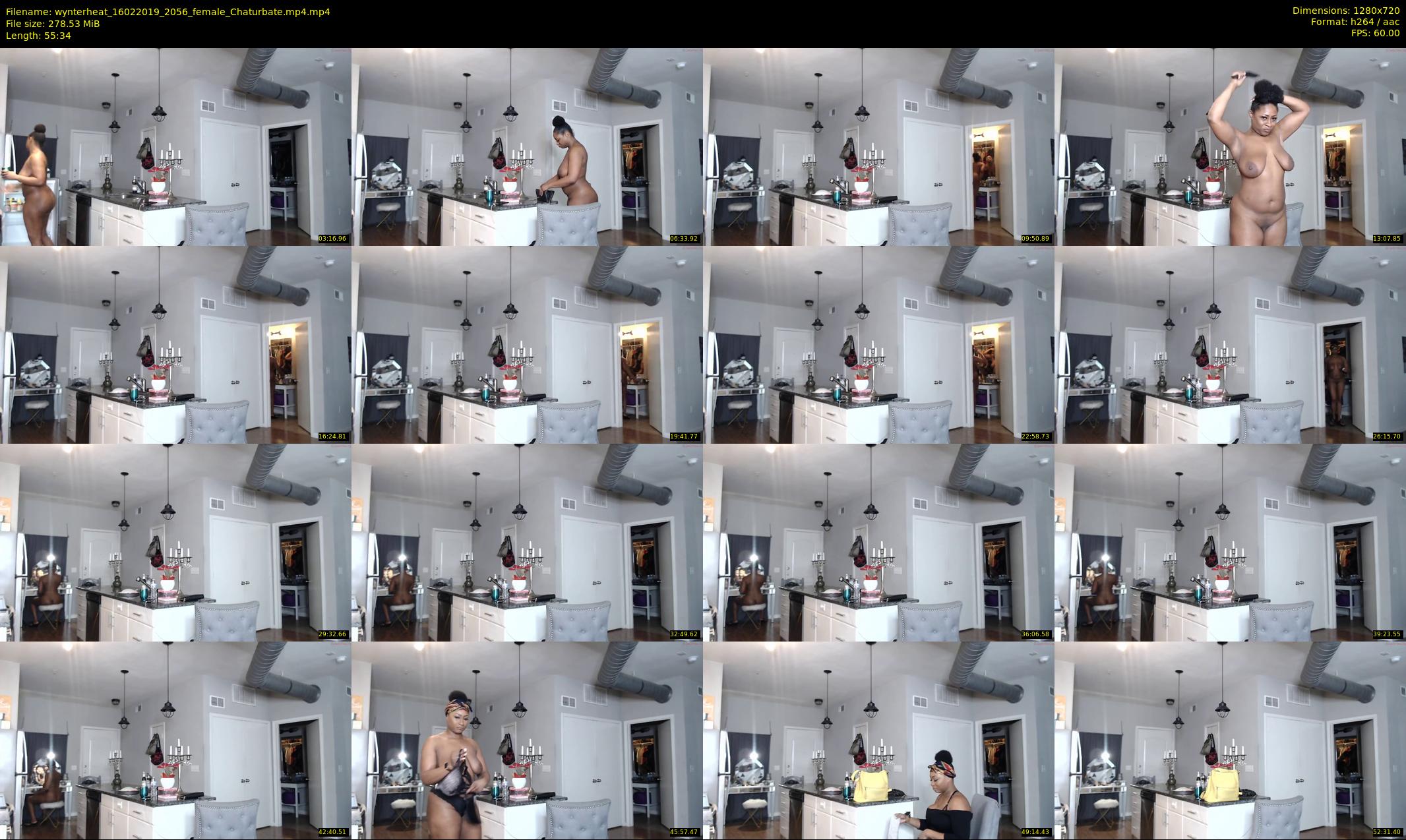 wynterheat — 56 minute Chaturbate female cam show recording, 720p, Feb 16, 2019