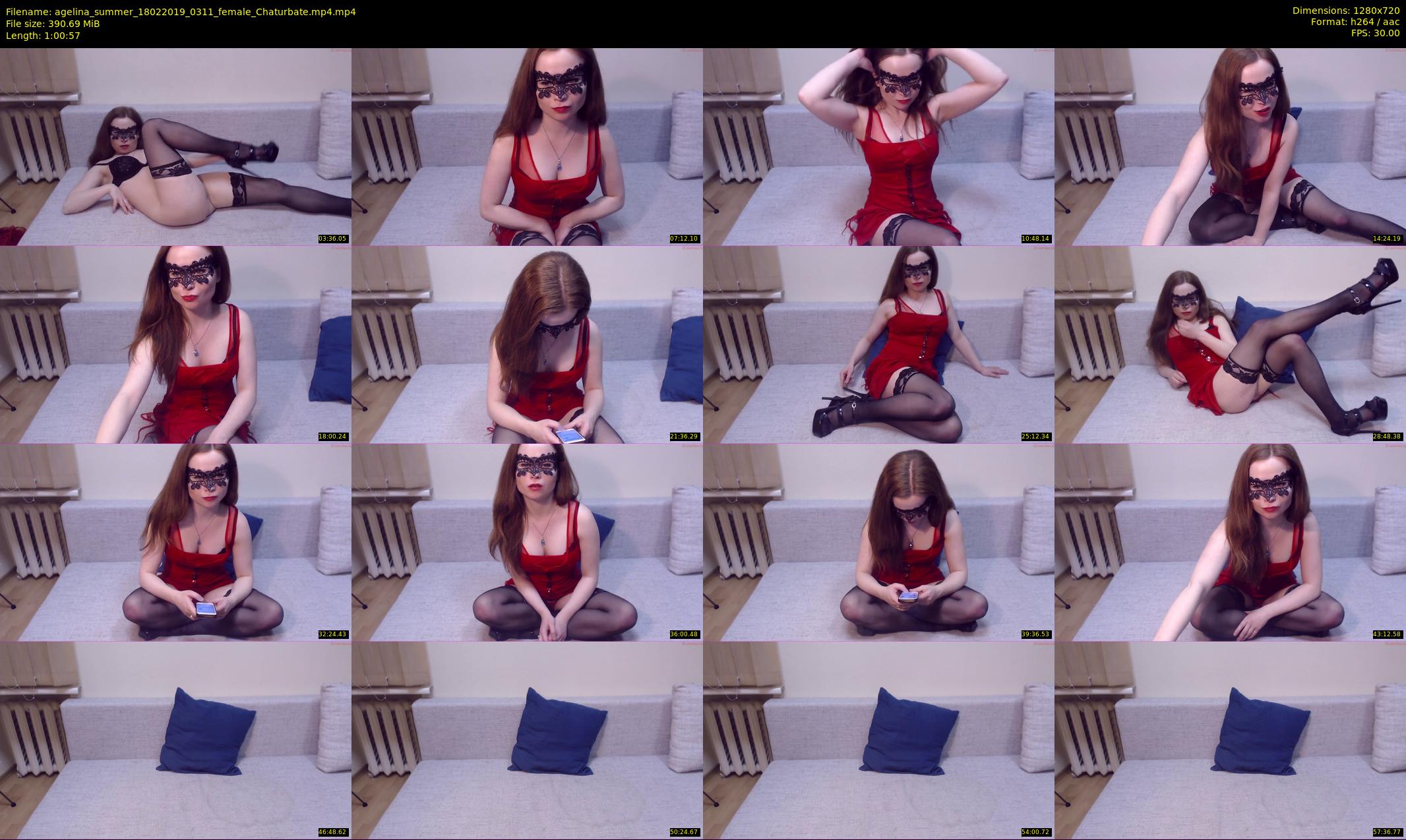 agelina_summer — 61 minute Chaturbate female cam show recording, 720p, Feb 18, 2019