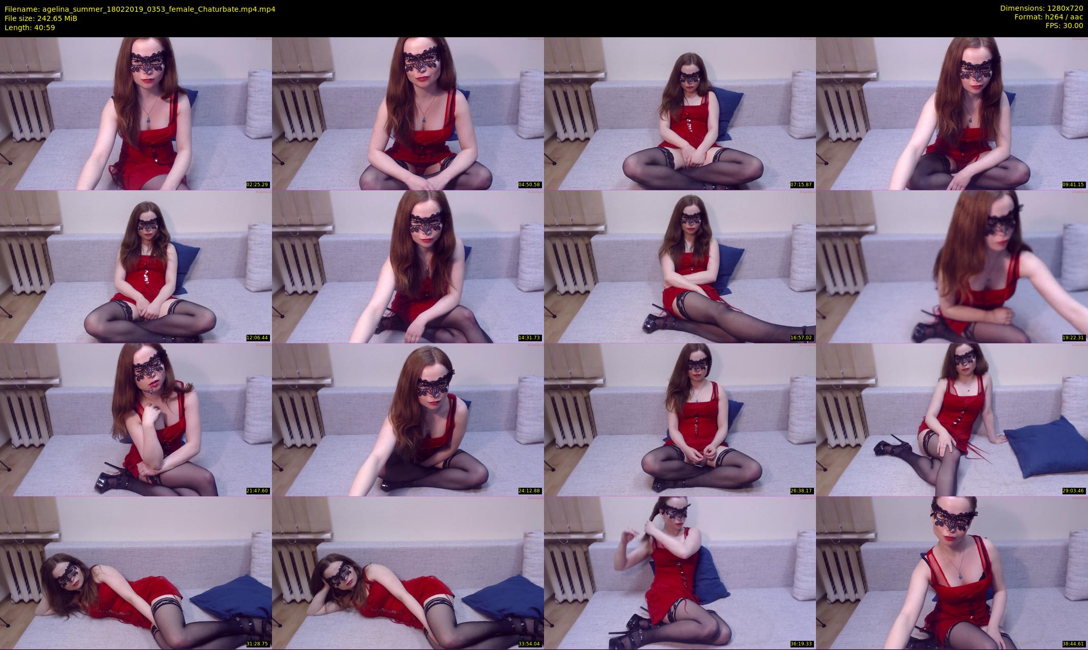 agelina_summer — 41 minute Chaturbate female cam show recording, 720p, Feb 18, 2019