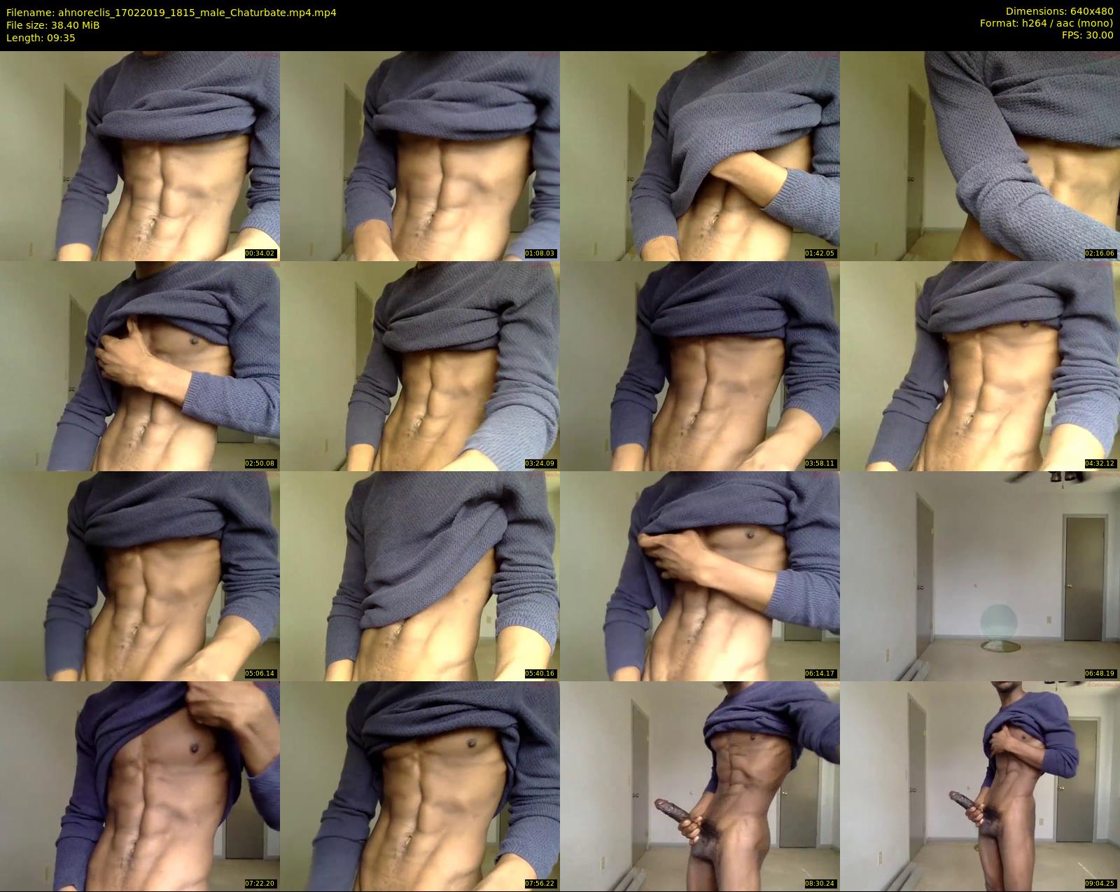 ahnoreclis — 10 minute Chaturbate male cam show recording, 480p, Feb 17, 2019