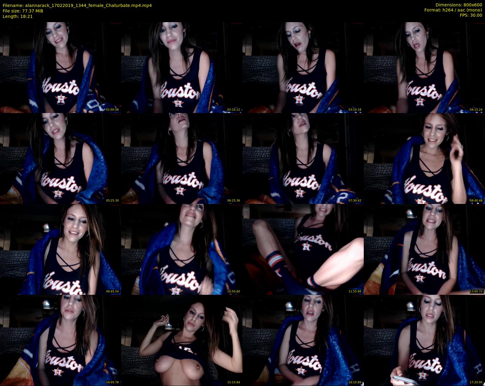 alannarack — 19 minute Chaturbate female cam show recording, 480p, Feb 17, 2019