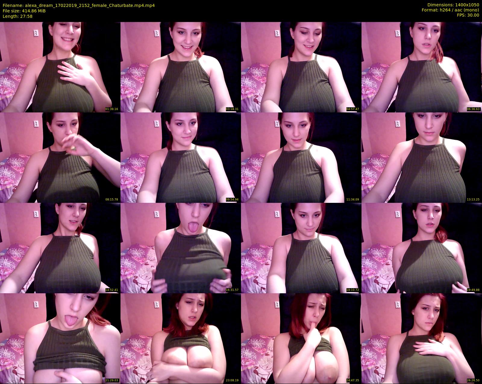 alexa_dream — 28 minute Chaturbate female cam show recording, 720p, Feb 17, 2019