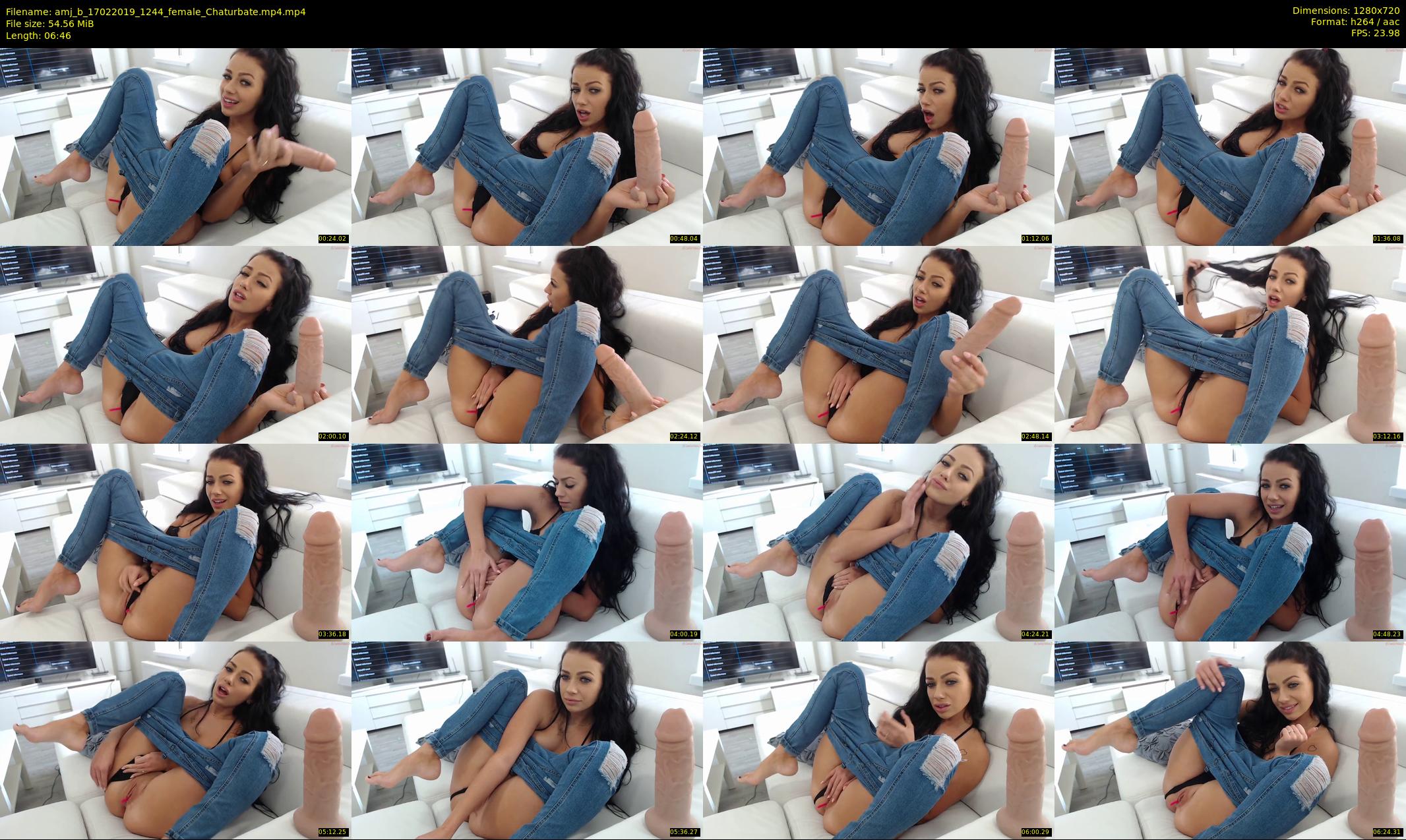 amj_b — 7 minute Chaturbate female cam show recording, 720p, Feb 17, 2019
