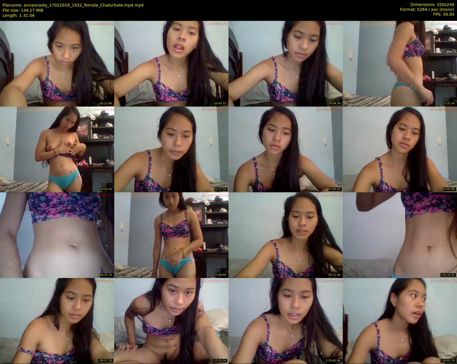 annaxnasty — 92 minute Chaturbate female cam show recording, SD, Feb 17, 2019