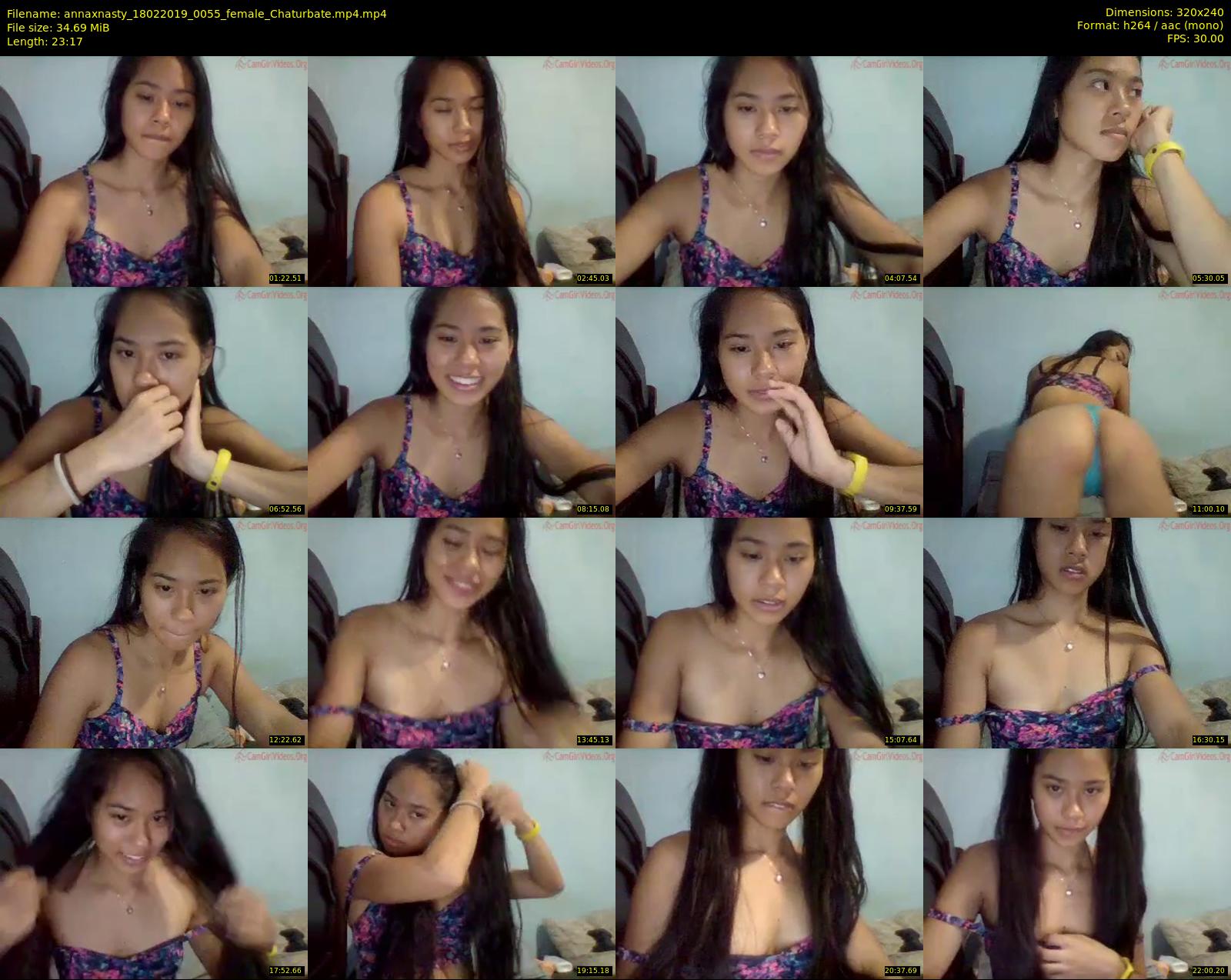 annaxnasty — 24 minute Chaturbate female cam show recording, SD, Feb 18, 2019