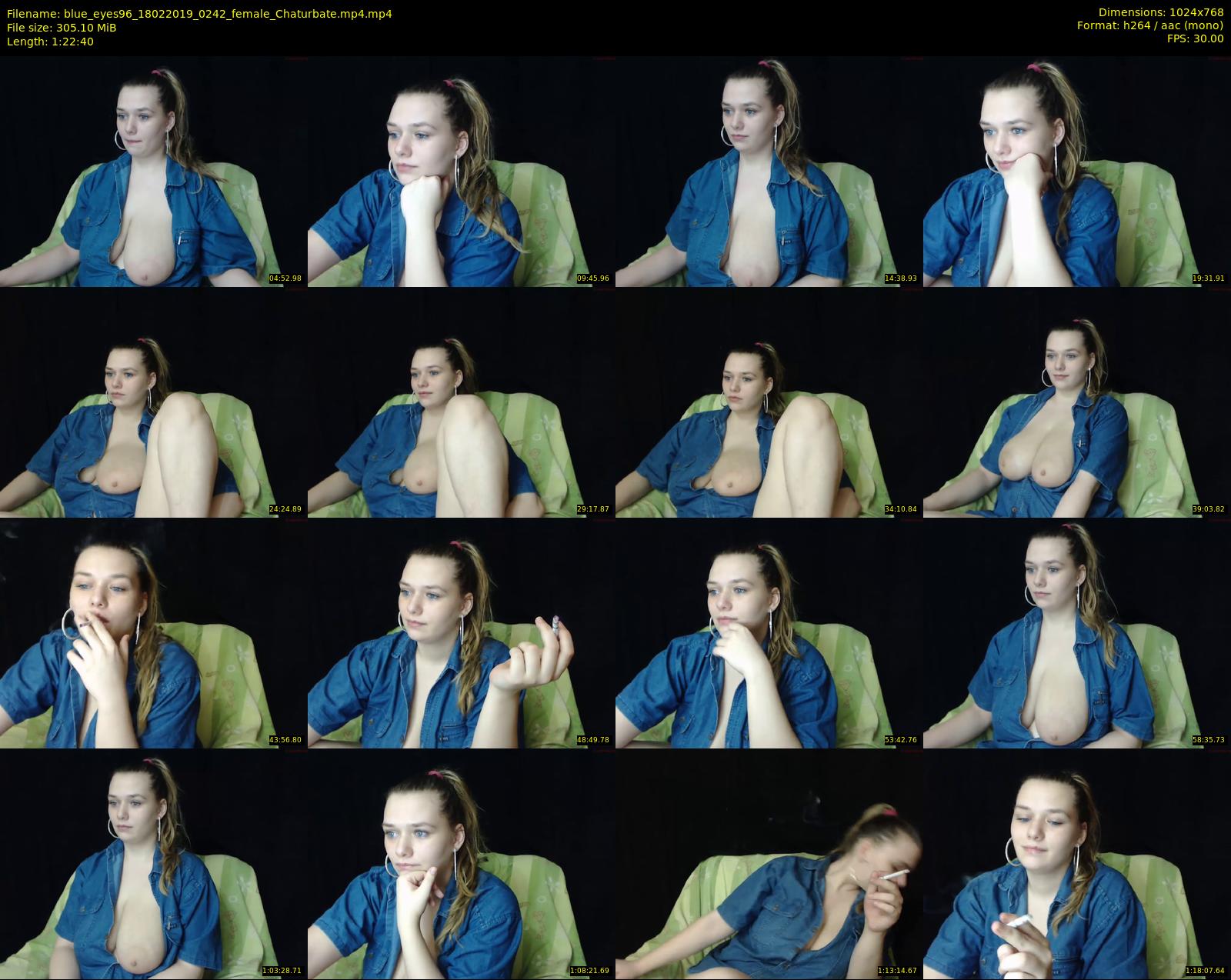 blue_eyes96 — 83 minute Chaturbate female cam show recording, 720p, Feb 18, 2019