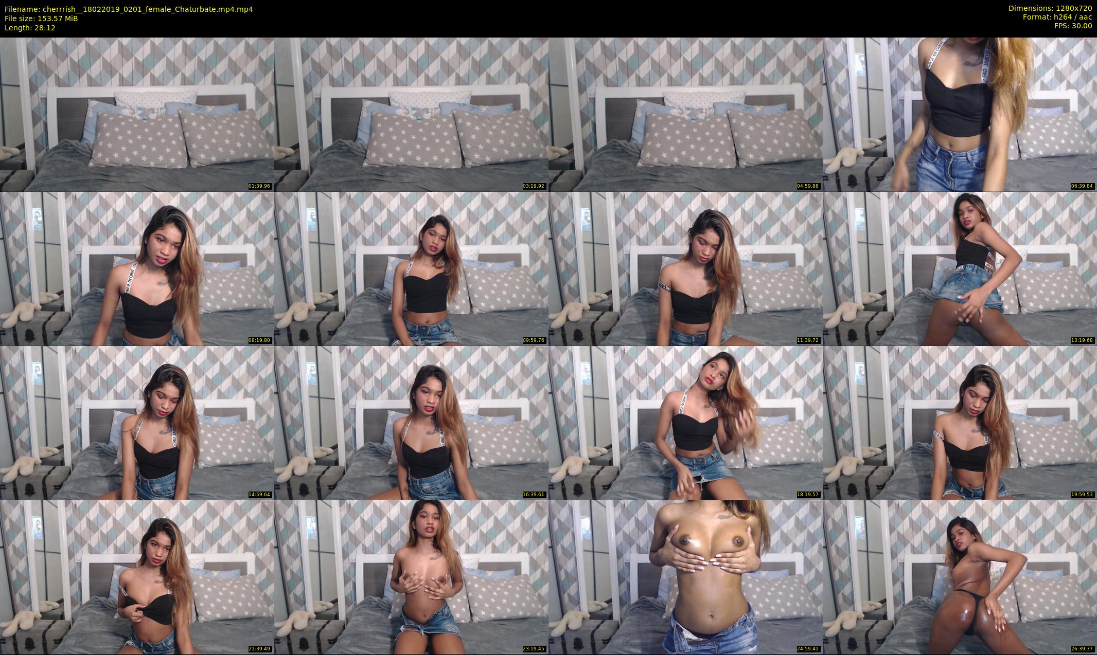 cherrrish_ — 29 minute Chaturbate female cam show recording, 720p, Feb 18, 2019