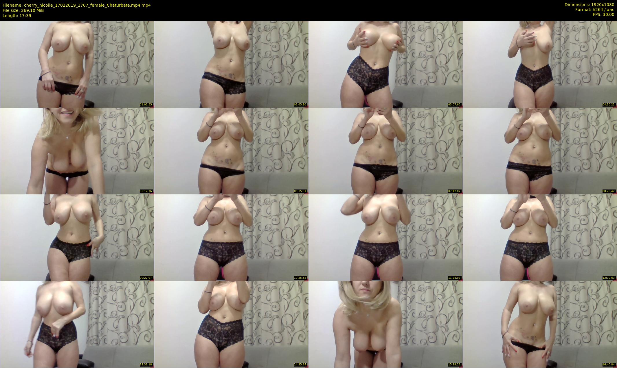 cherry_nicolle — 18 minute Chaturbate female cam show recording, 1080p, Feb 17, 2019