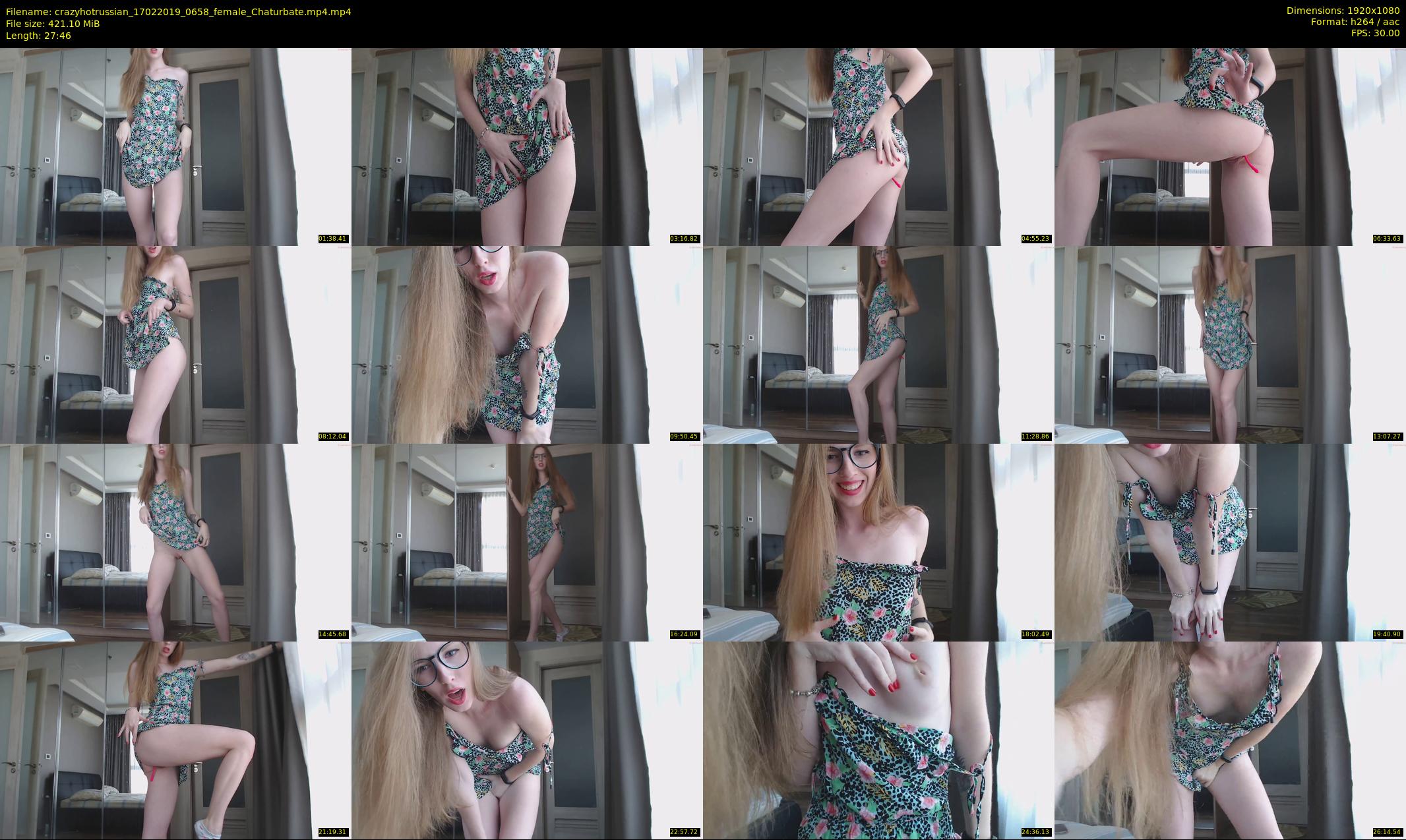 crazyhotrussian — 28 minute Chaturbate couple cam show recording, 1080p, Feb 17, 2019