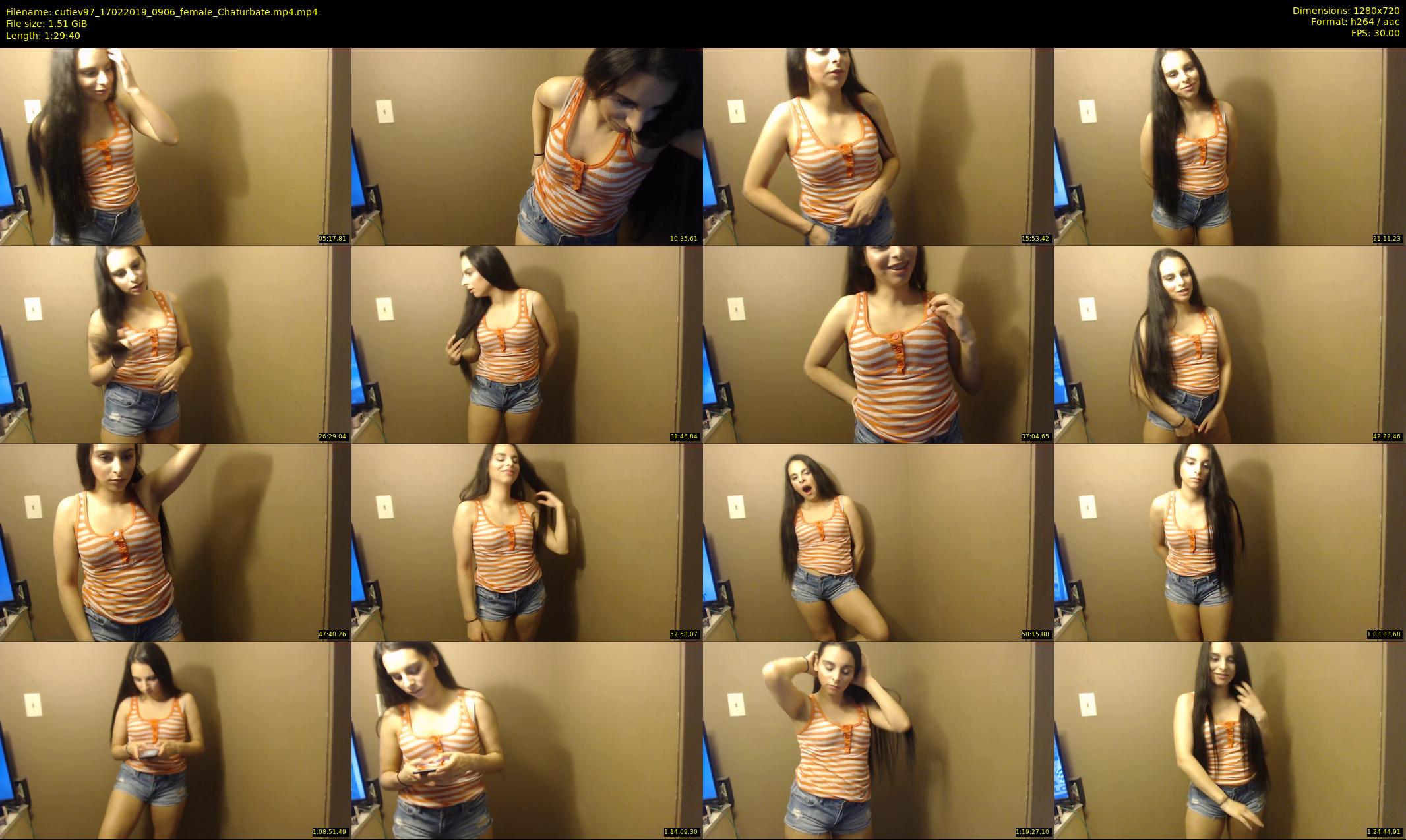 cutiev97 — 90 minute Chaturbate couple cam show recording, 720p, Feb 17, 2019