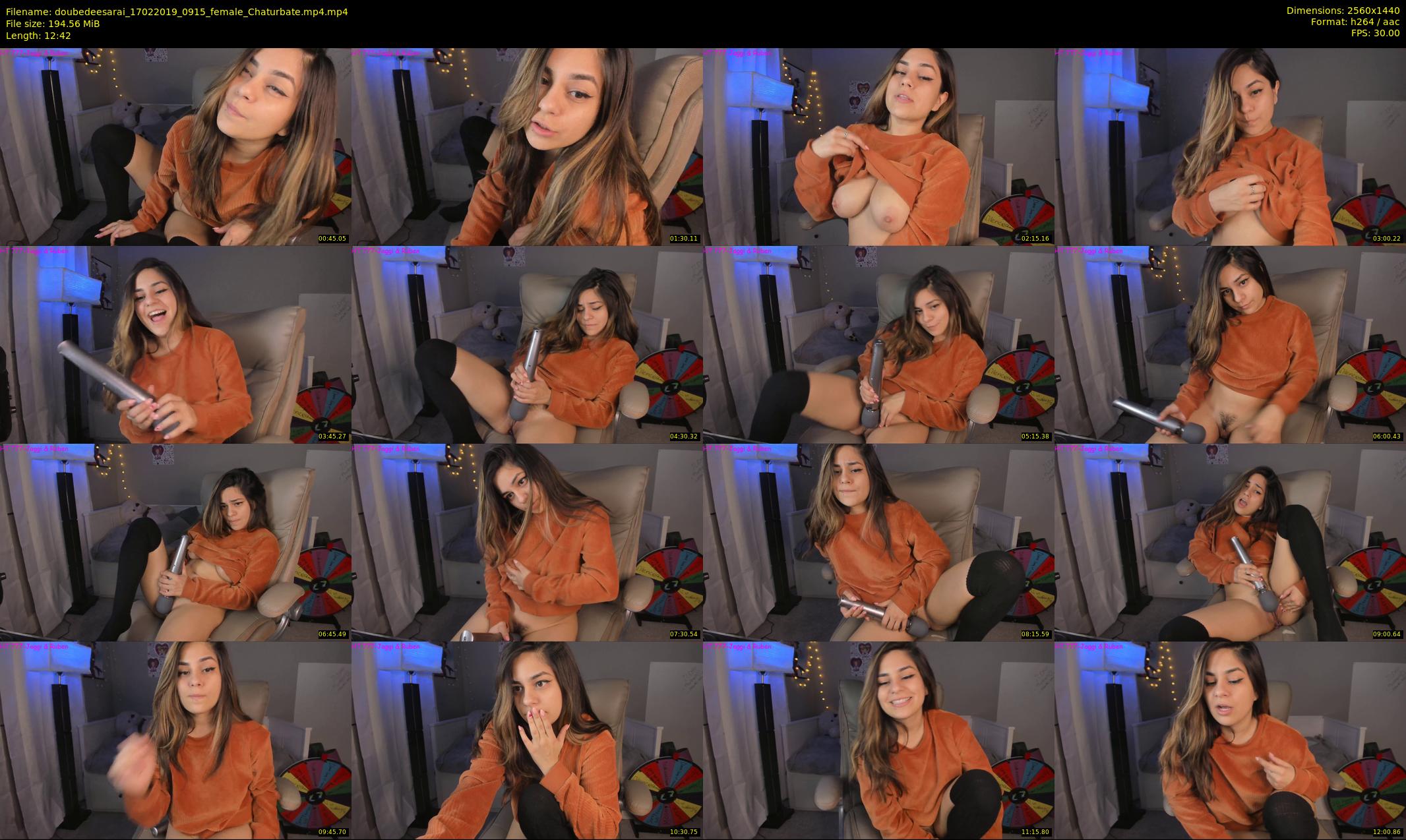 doubedeesarai — 13 minute Chaturbate female cam show recording, 1080p, Feb 17, 2019