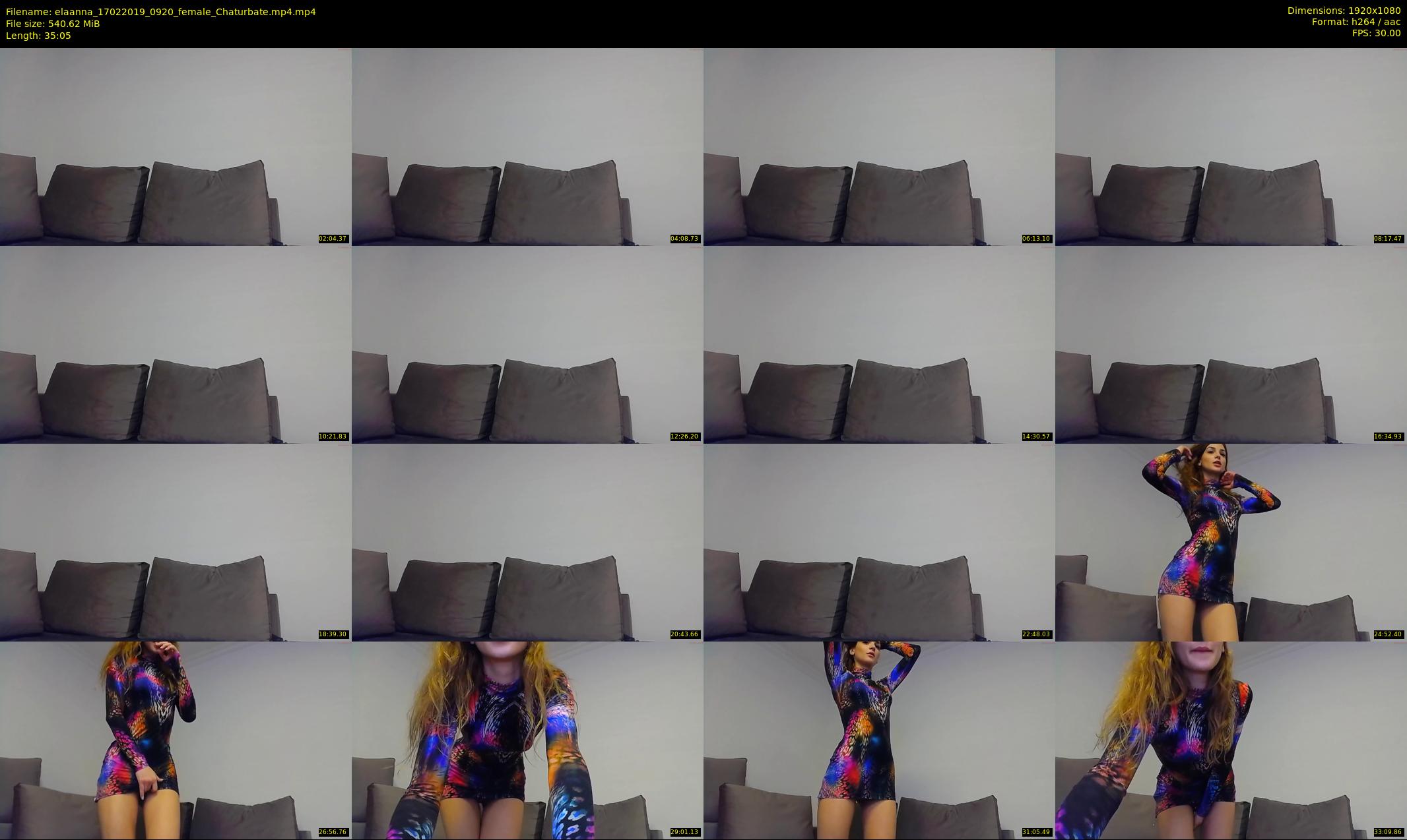 elaanna — 36 minute Chaturbate female cam show recording, 1080p, Feb 17, 2019