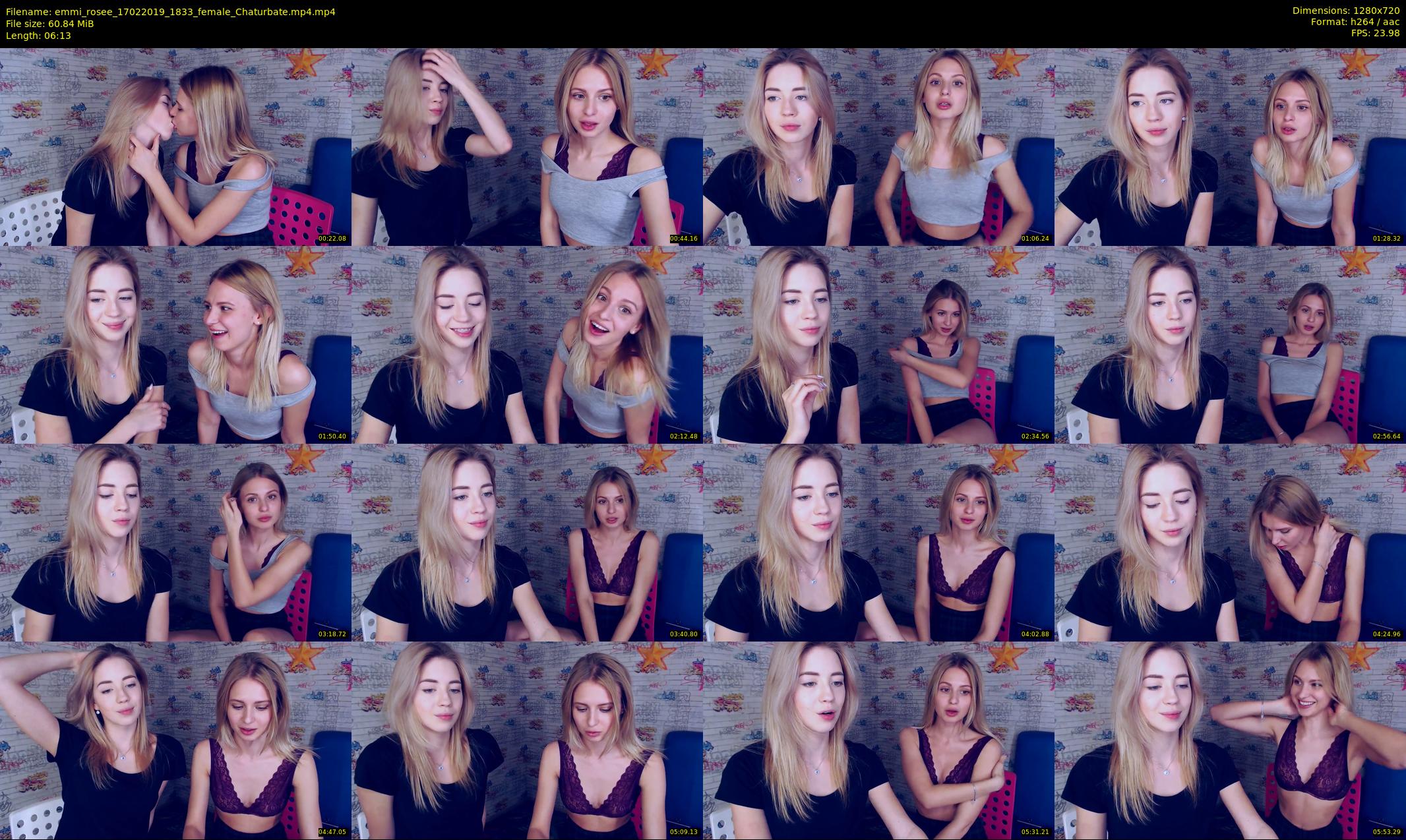 emmi_rosee — 7 minute Chaturbate female cam show recording, 720p, Feb 17, 2019