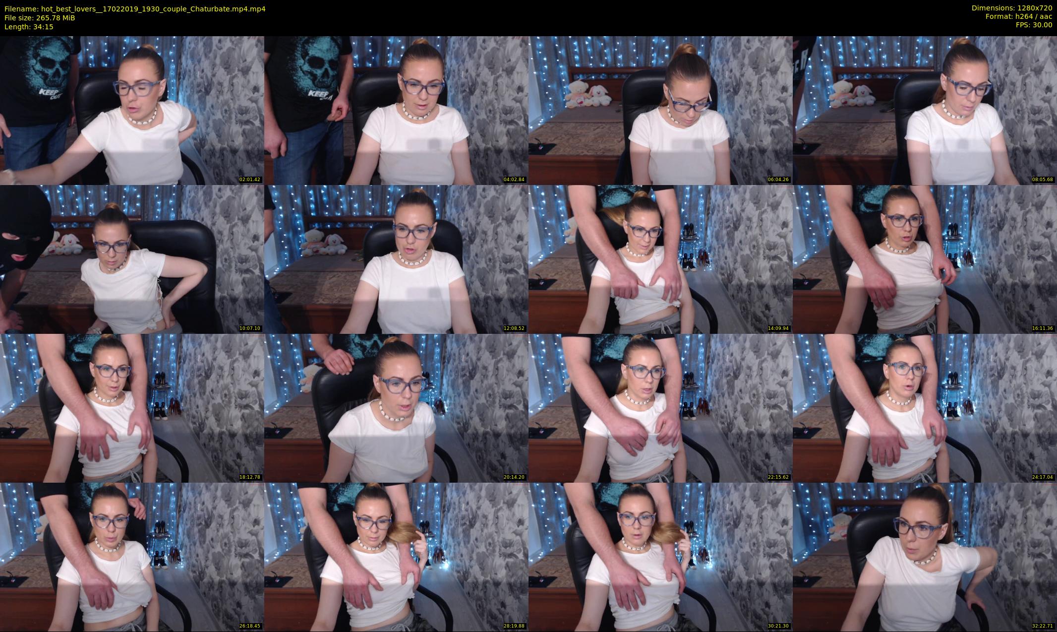 hot_best_lovers_ — 35 minute Chaturbate couple cam show recording, 720p, Feb 17, 2019