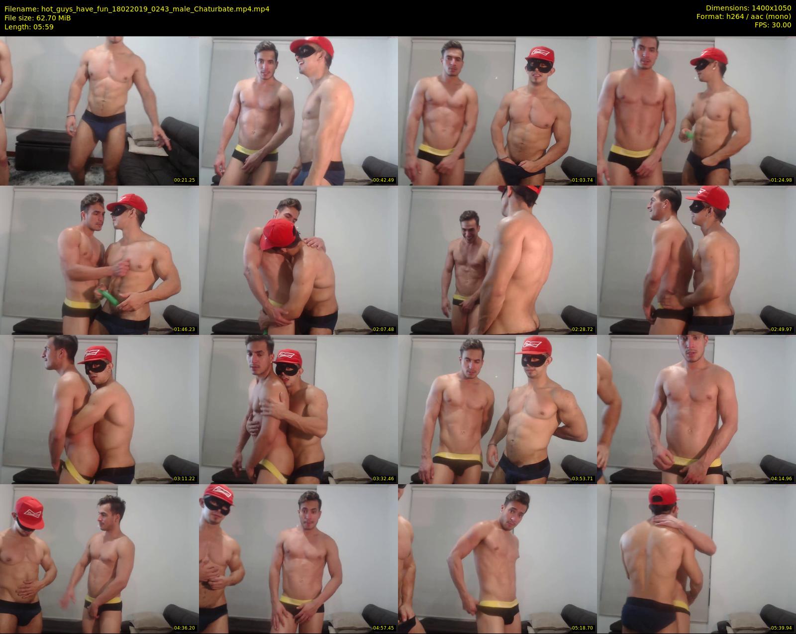 hot_guys_have_fun — 6 minute Chaturbate male cam show recording, 720p, Feb 18, 2019