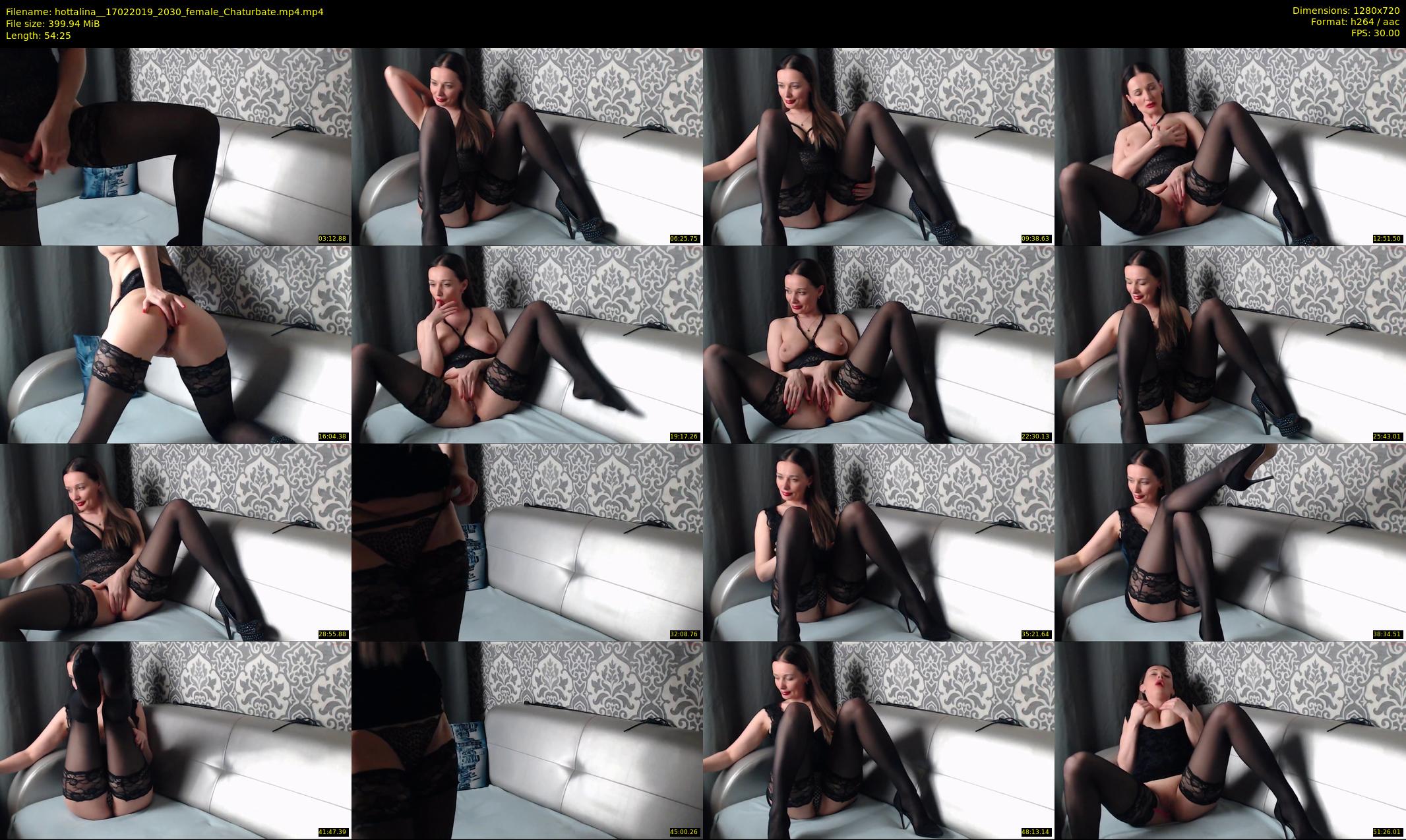hottalina_ — 55 minute Chaturbate female cam show recording, 720p, Feb 17, 2019