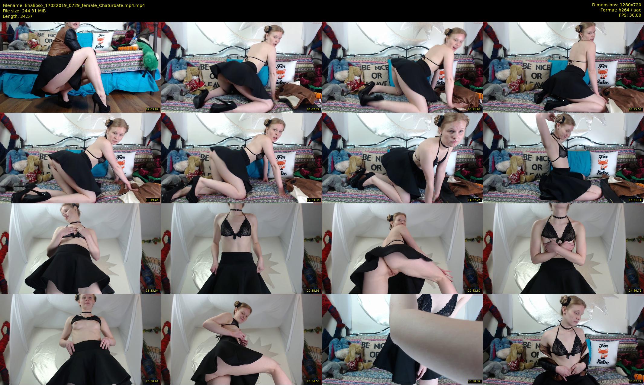 khalipso — 35 minute Chaturbate female cam show recording, 720p, Feb 17, 2019