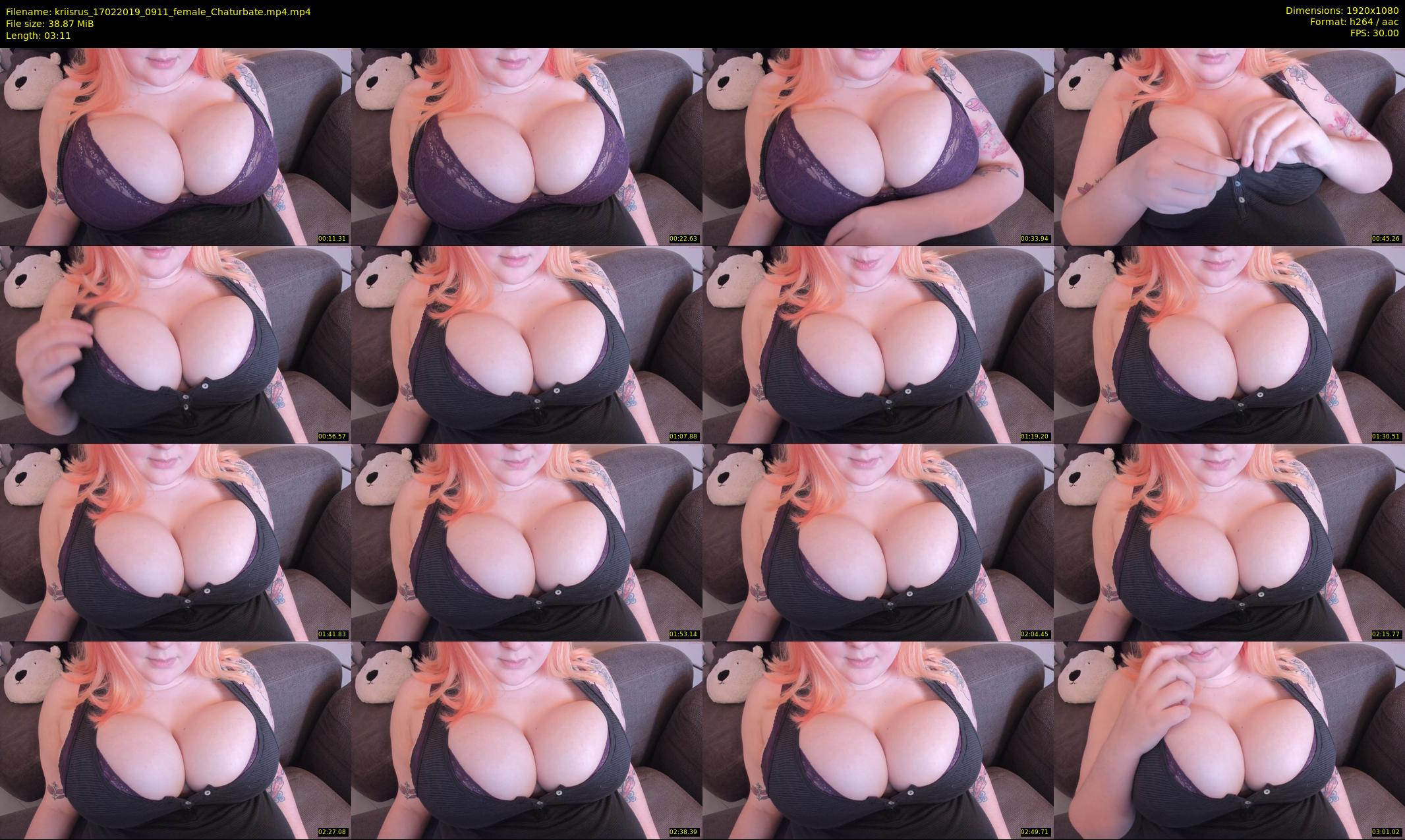 kriisrus — 4 minute Chaturbate female cam show recording, 1080p, Feb 17, 2019