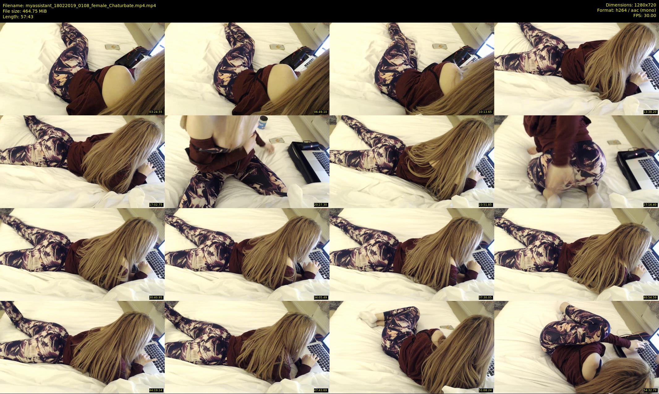 myassistant — 58 minute Chaturbate female cam show recording, 720p, Feb 18, 2019