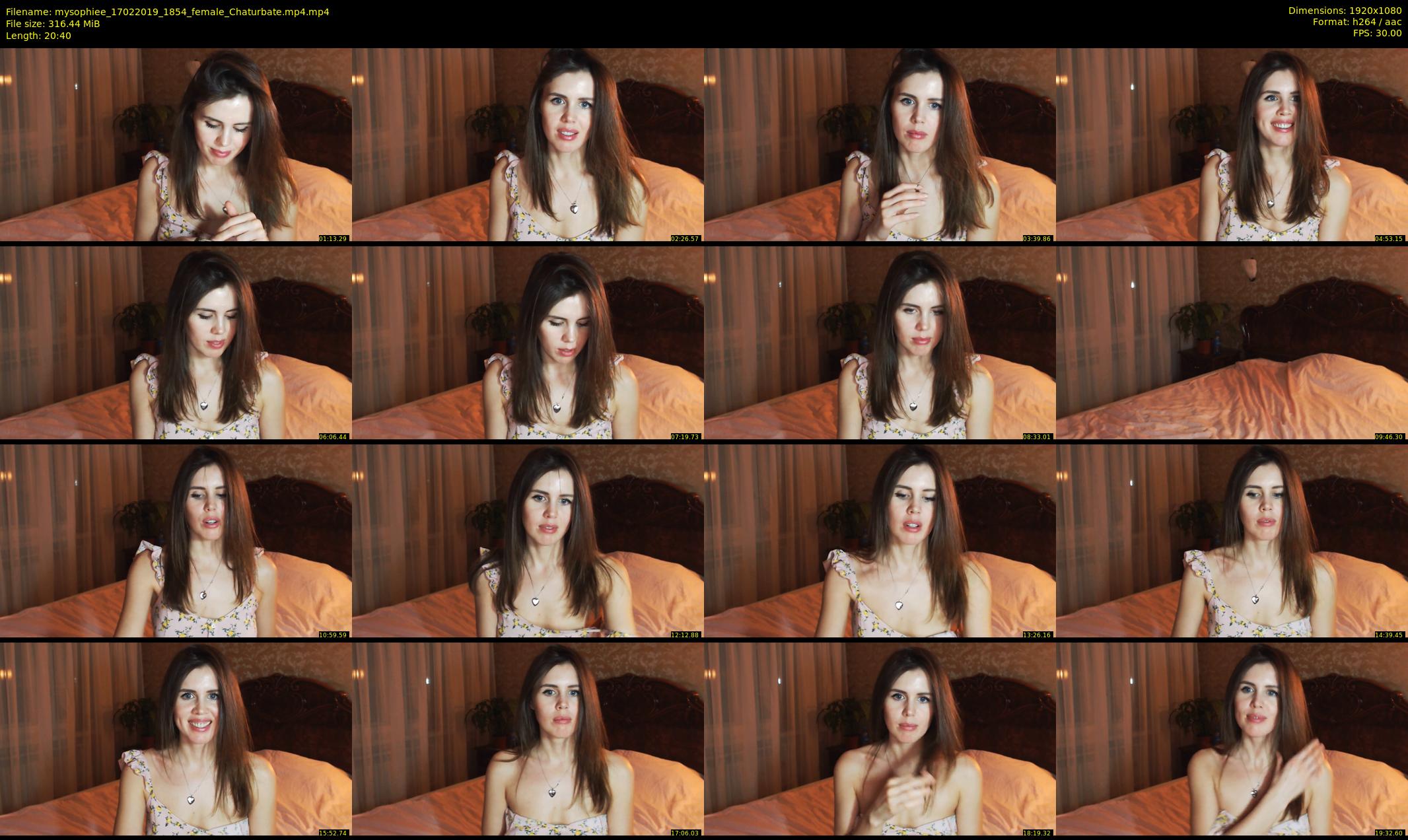 mysophiee — 21 minute Chaturbate female cam show recording, 1080p, Feb 17, 2019