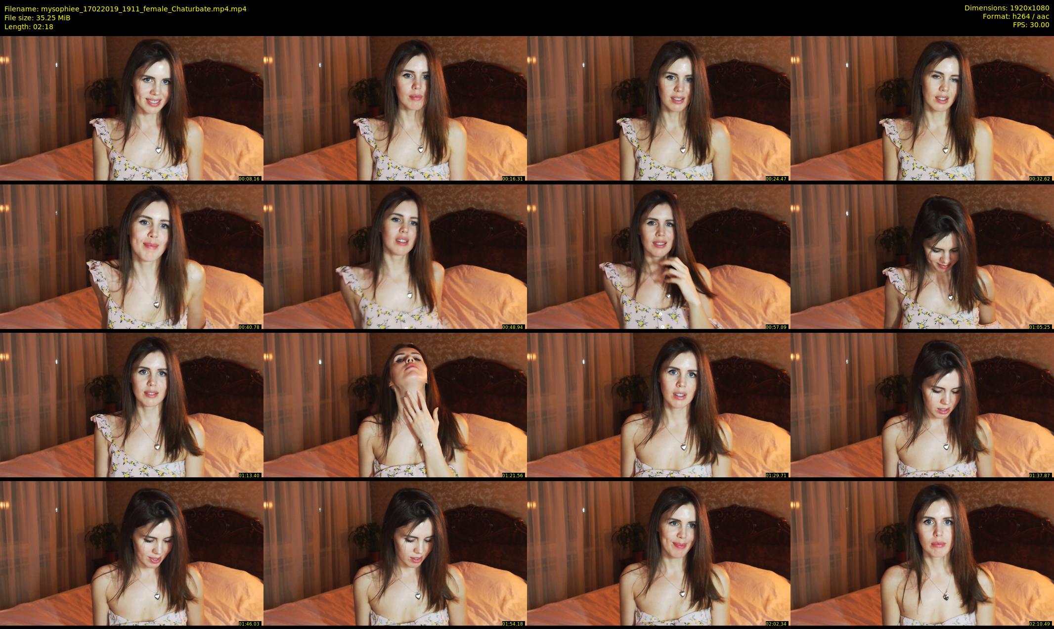 mysophiee — 3 minute Chaturbate female cam show recording, 1080p, Feb 17, 2019
