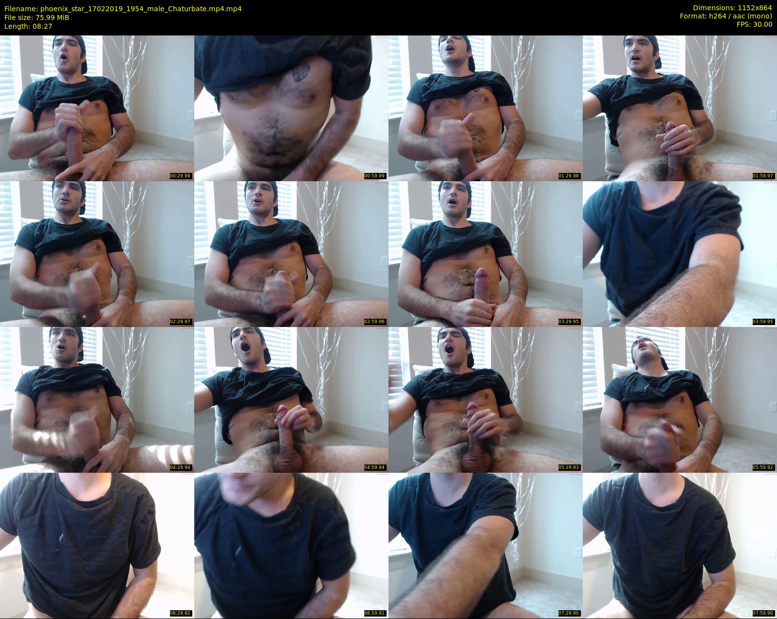 phoenix_star — 9 minute Chaturbate male cam show recording, 720p, Feb 17, 2019