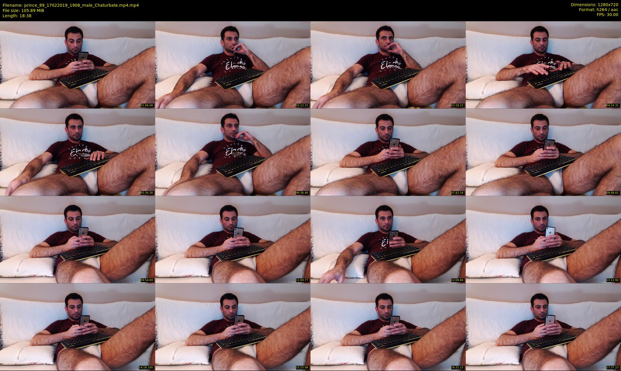 prince_89 — 19 minute Chaturbate male cam show recording, 720p, Feb 17, 2019