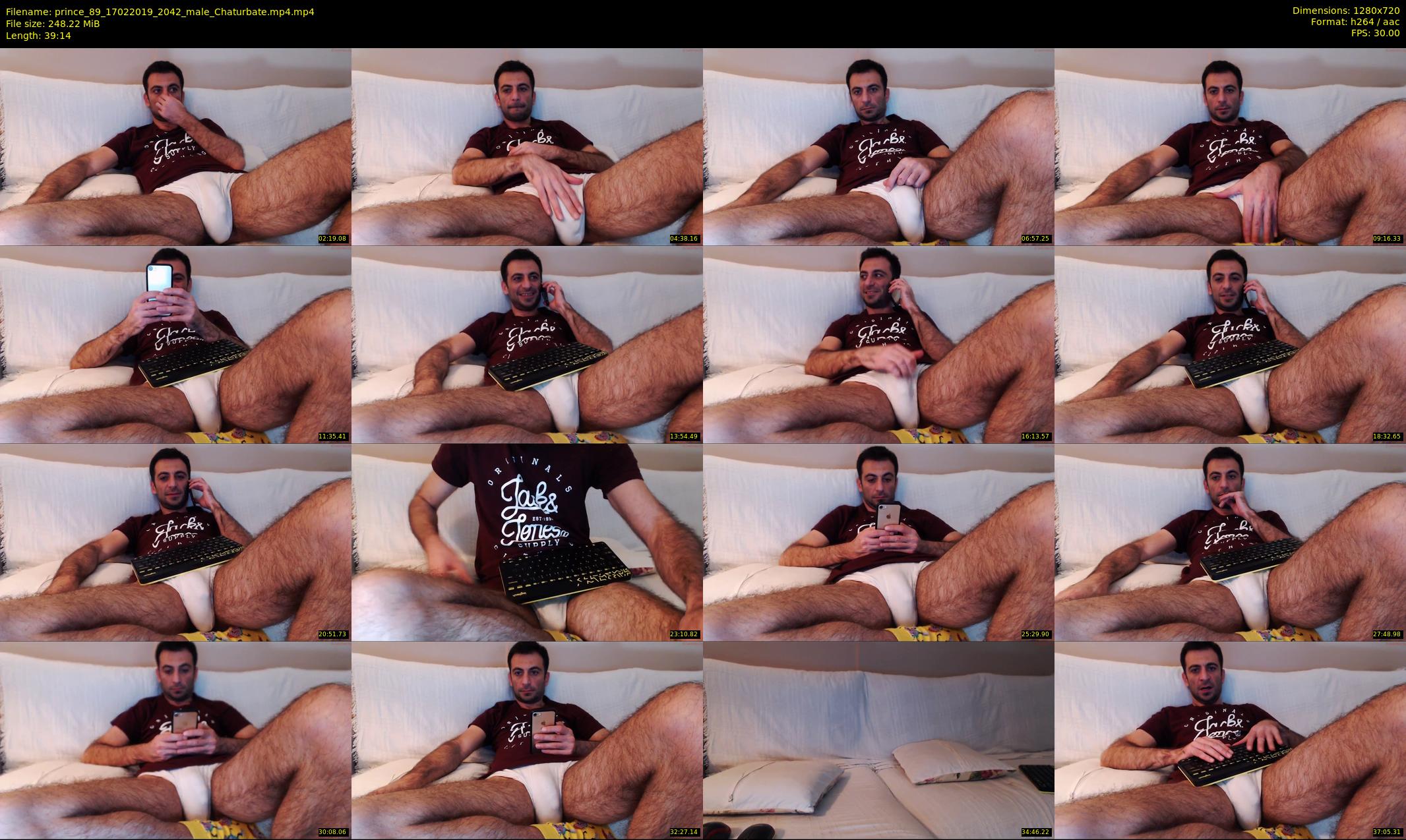 prince_89 — 40 minute Chaturbate male cam show recording, 720p, Feb 17, 2019