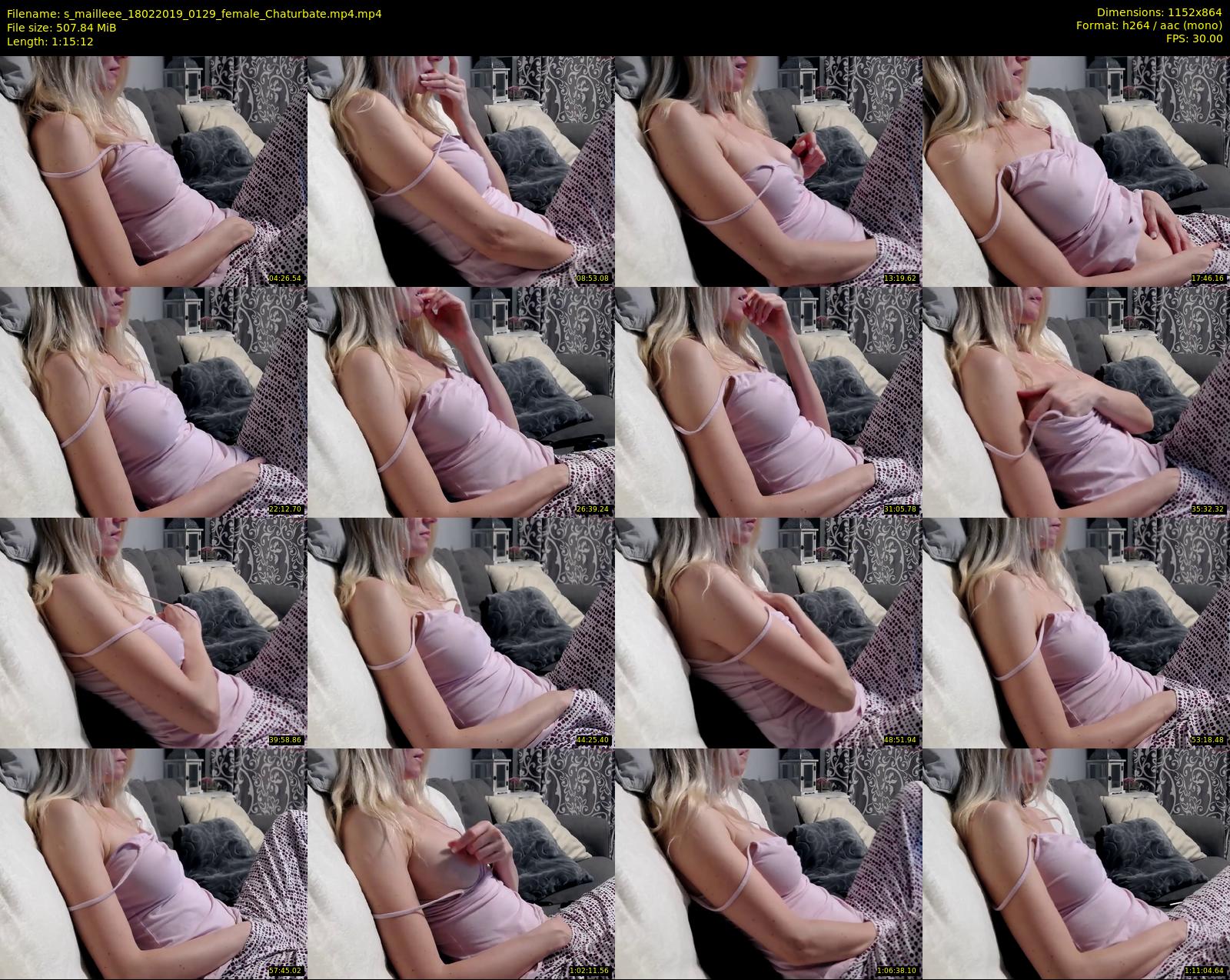 s_mailleee — 76 minute Chaturbate female cam show recording, 720p, Feb 18, 2019