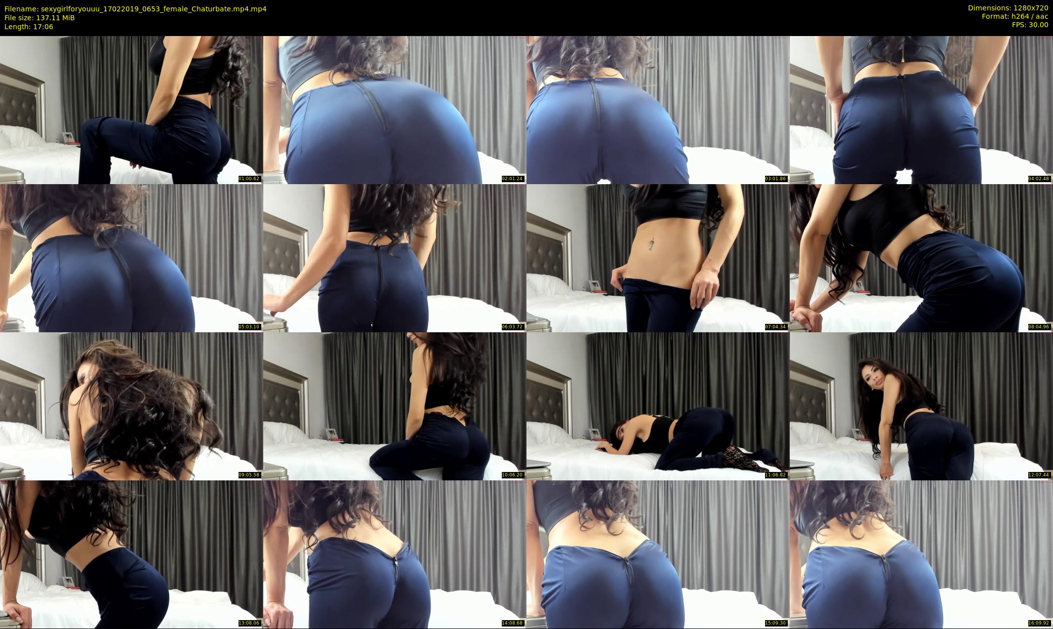 sexygirlforyouuu — 18 minute Chaturbate female cam show recording, 720p, Feb 17, 2019