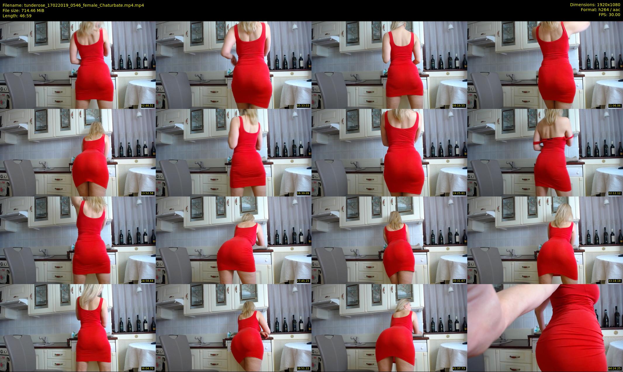 tunderose — 47 minute Chaturbate female cam show recording, 1080p, Feb 17, 2019