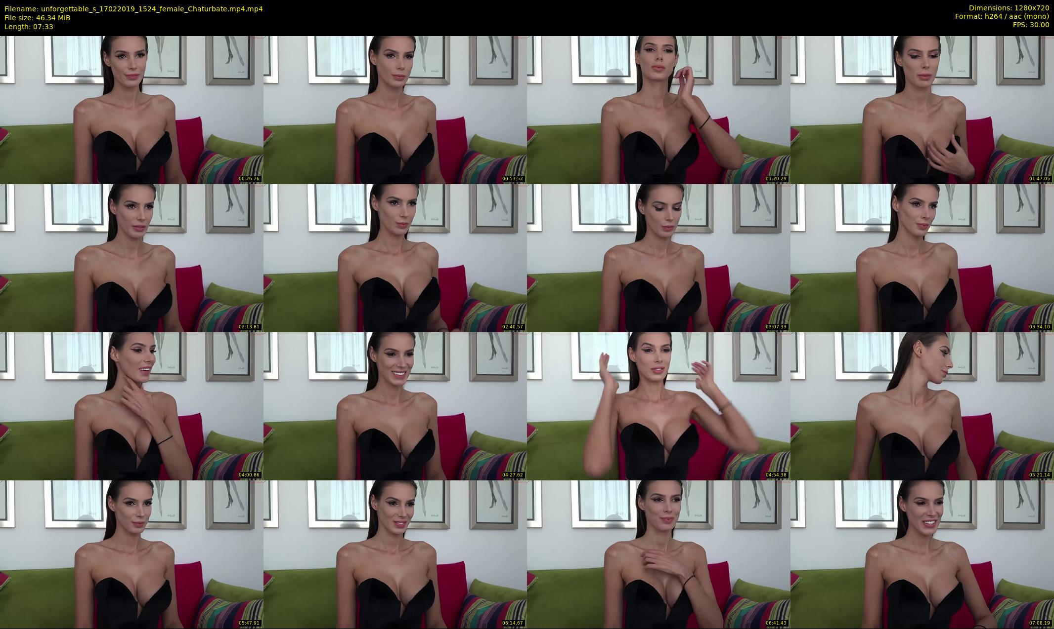 unforgettable_s — 8 minute Chaturbate female cam show recording, 720p, Feb 17, 2019