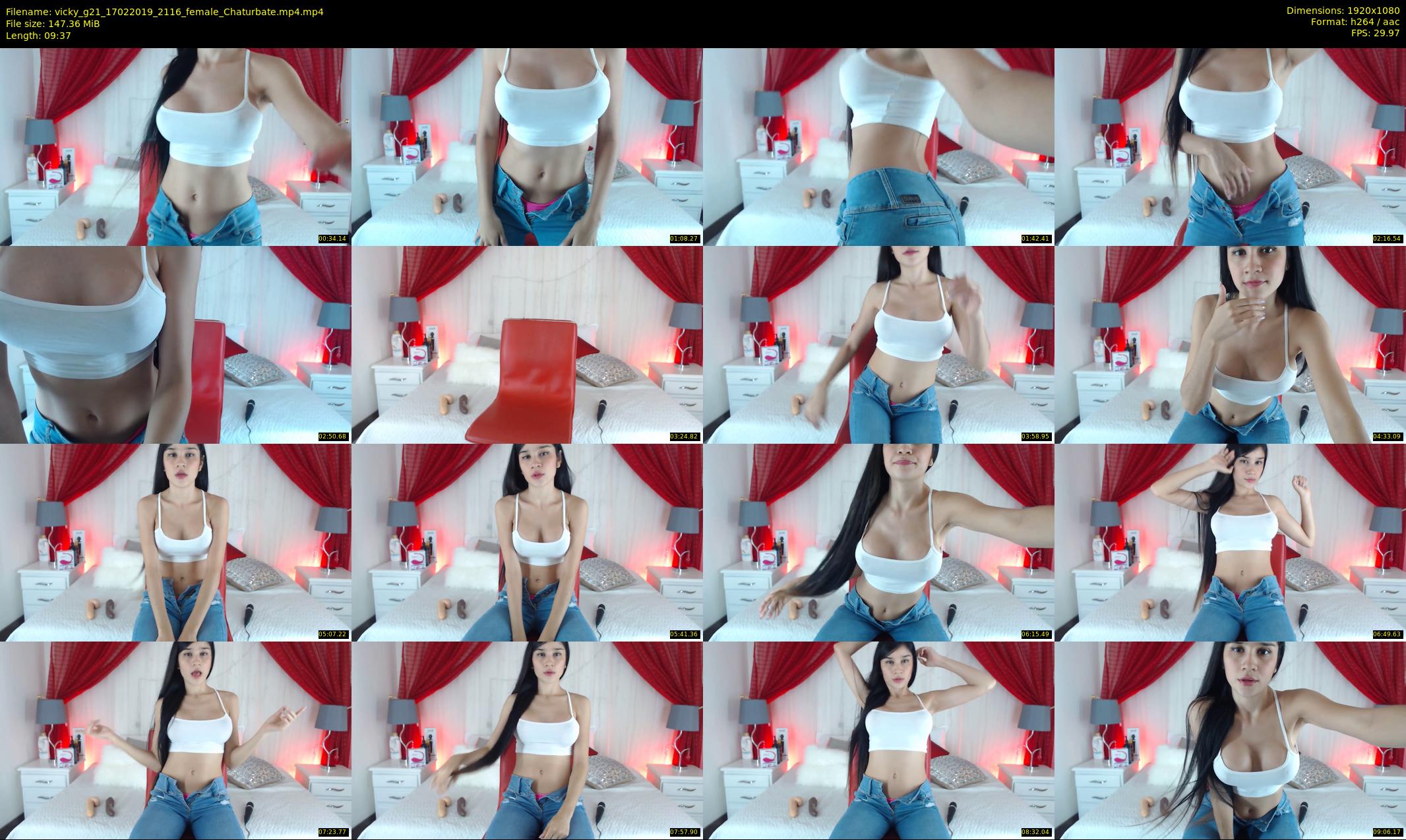 vicky_g21 — 10 minute Chaturbate female cam show recording, 1080p, Feb 17, 2019