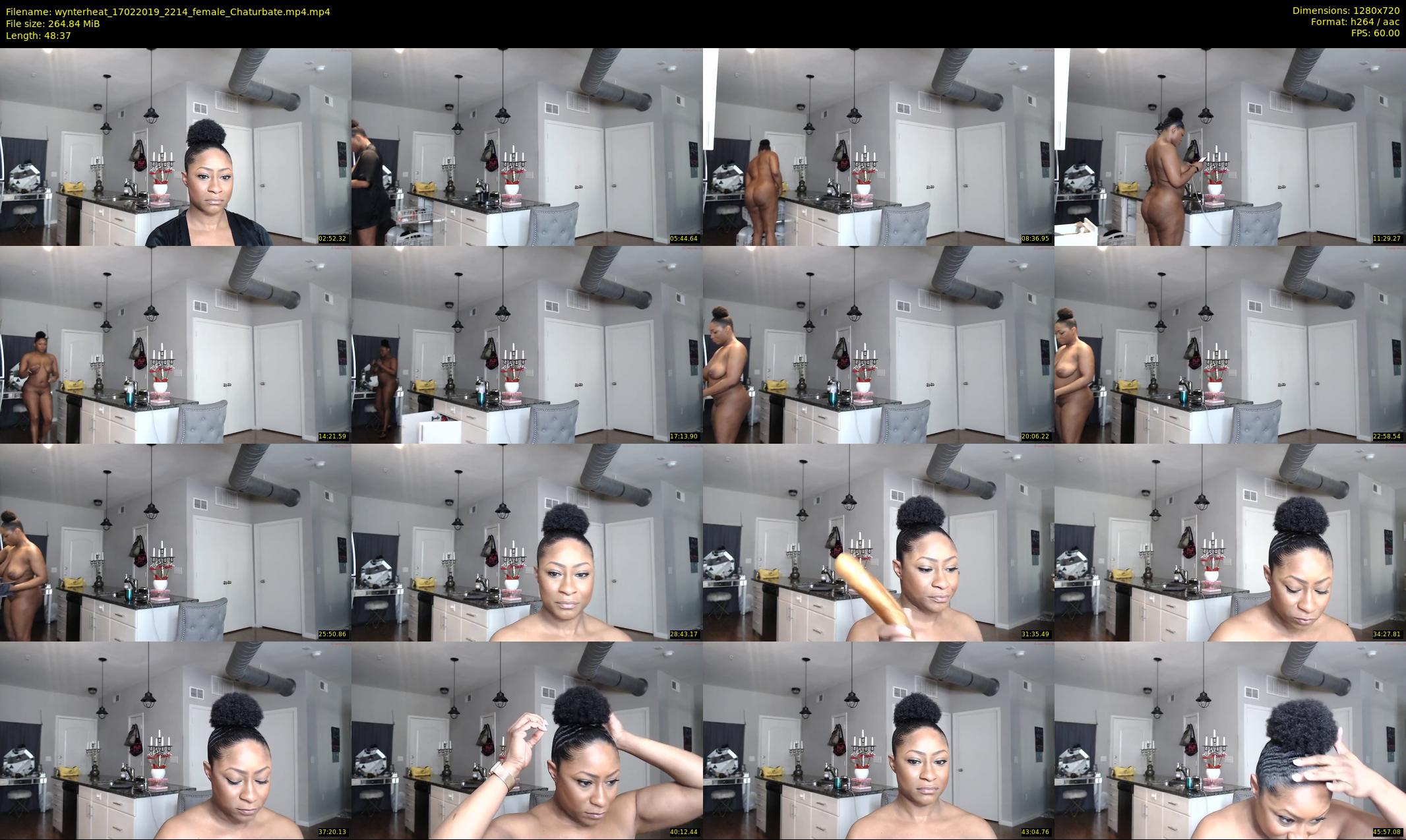 wynterheat — 49 minute Chaturbate female cam show recording, 720p, Feb 17, 2019