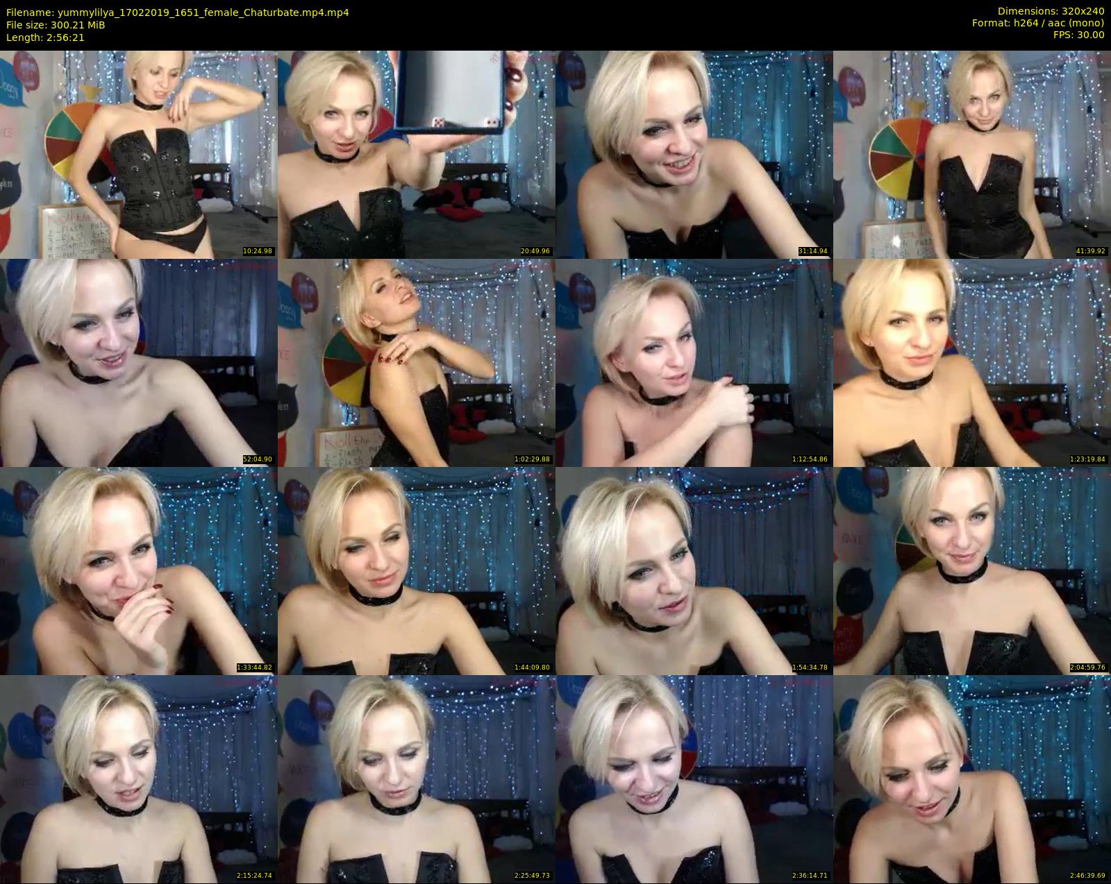 yummylilya — 177 minute Chaturbate female cam show recording, SD, Feb 17, 2019