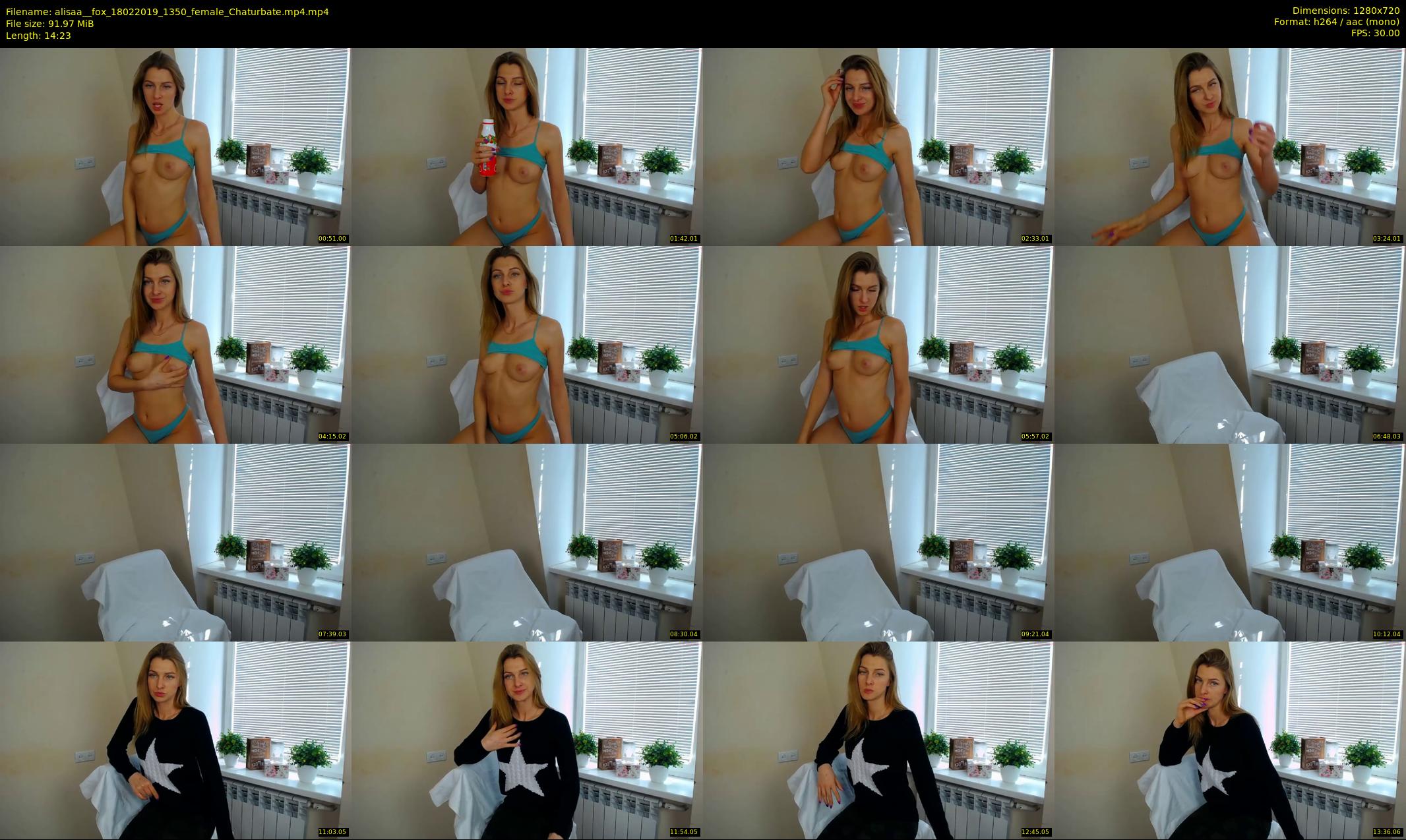 alisaa__fox — 15 minute Chaturbate female cam show recording, 720p, Feb 18, 2019